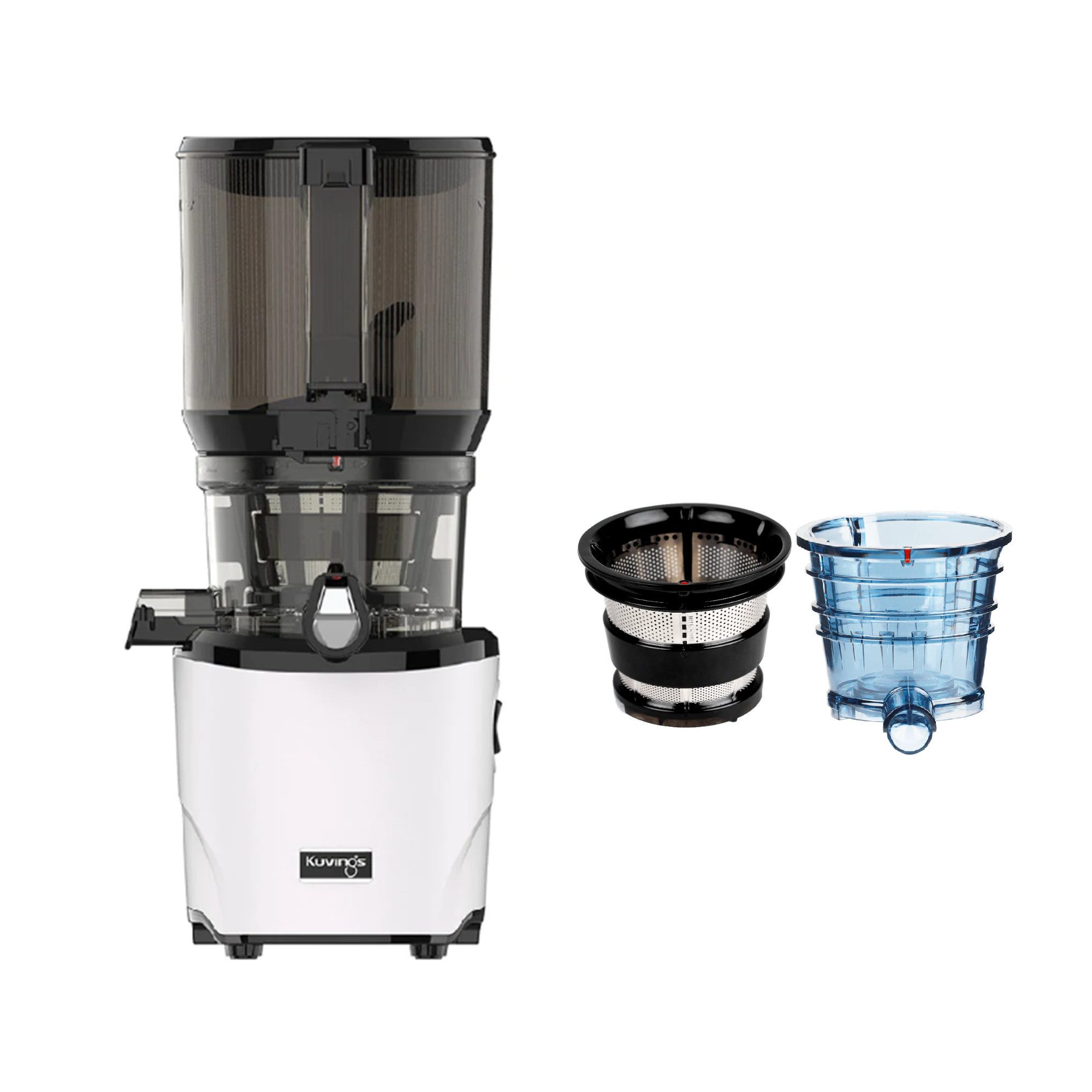 Kuvings Entsafter Kuvings Auto10S Slow Juicer mit Creme & Smoothie Strainer
