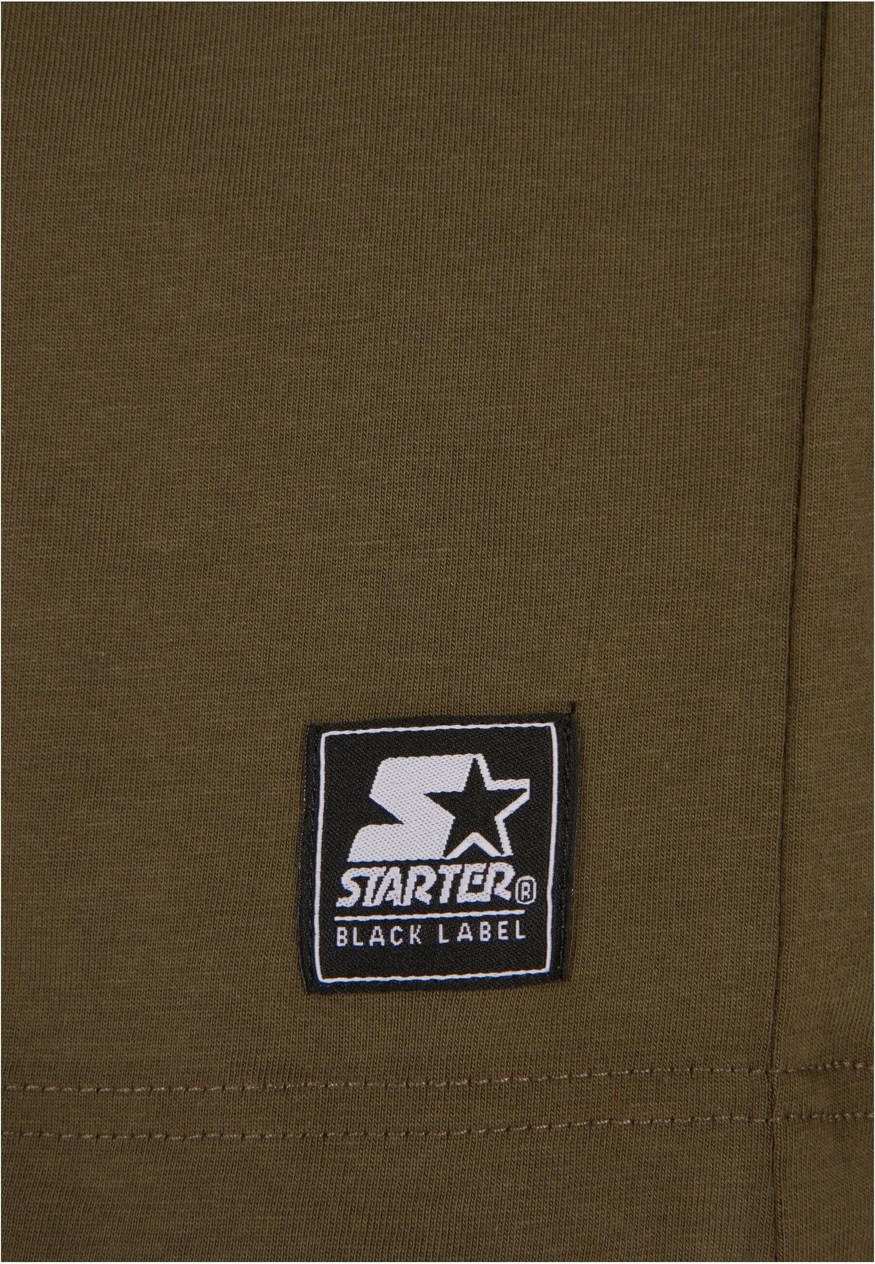 Tee darkolive Starter Starter T-Shirt Logo (1-tlg) Herren