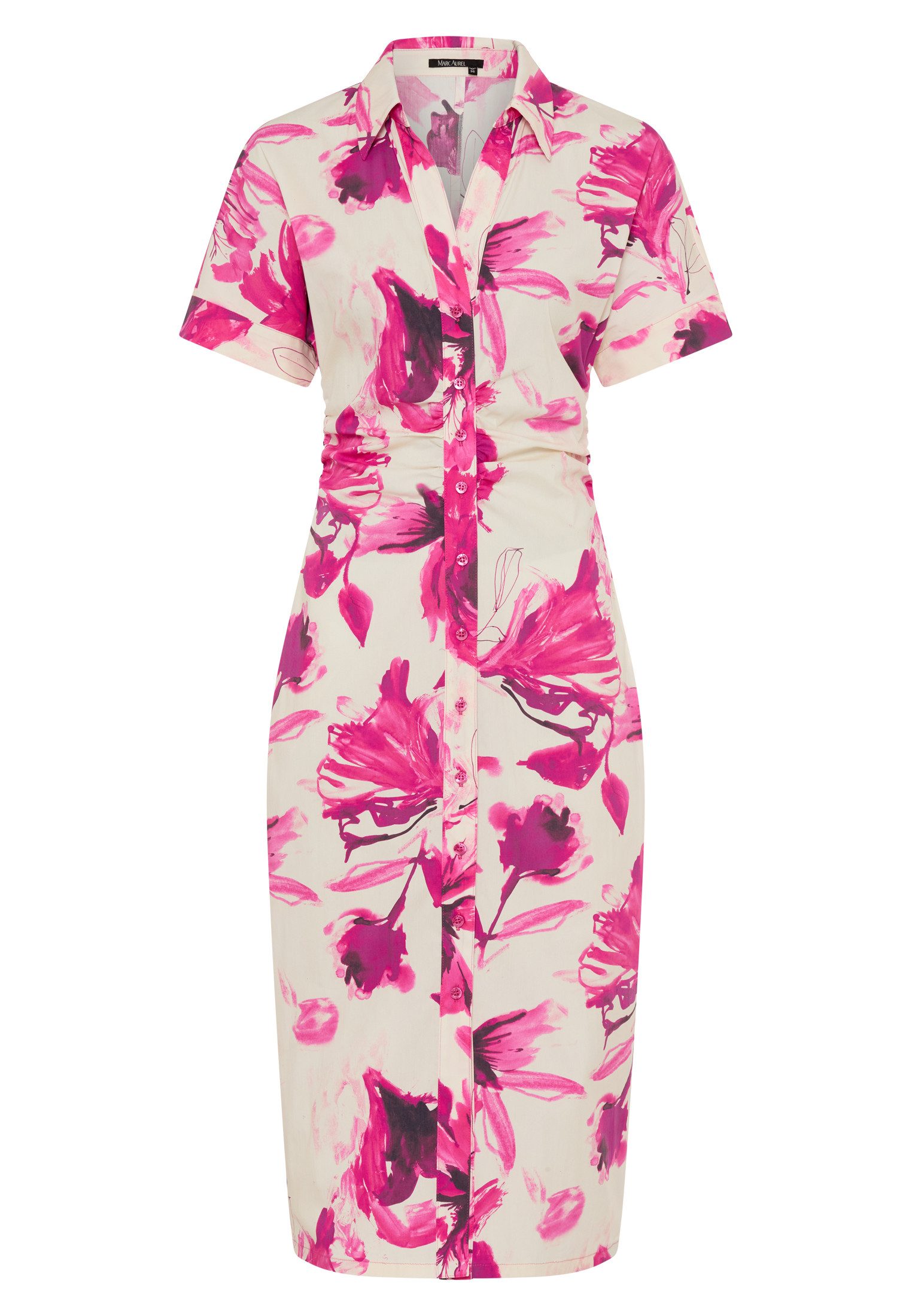 MARC AUREL Midikleid mit Blumenprint