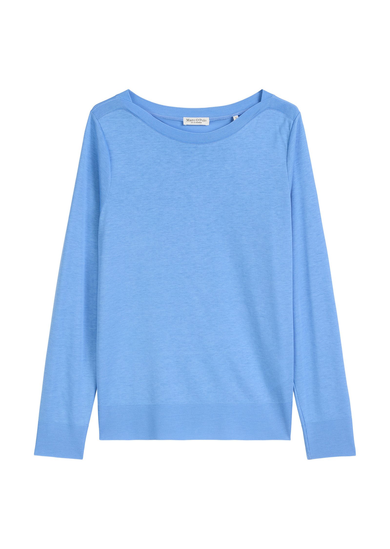 Langarmshirt aus TENCEL™ Lyocell-Baumwolle-Mix