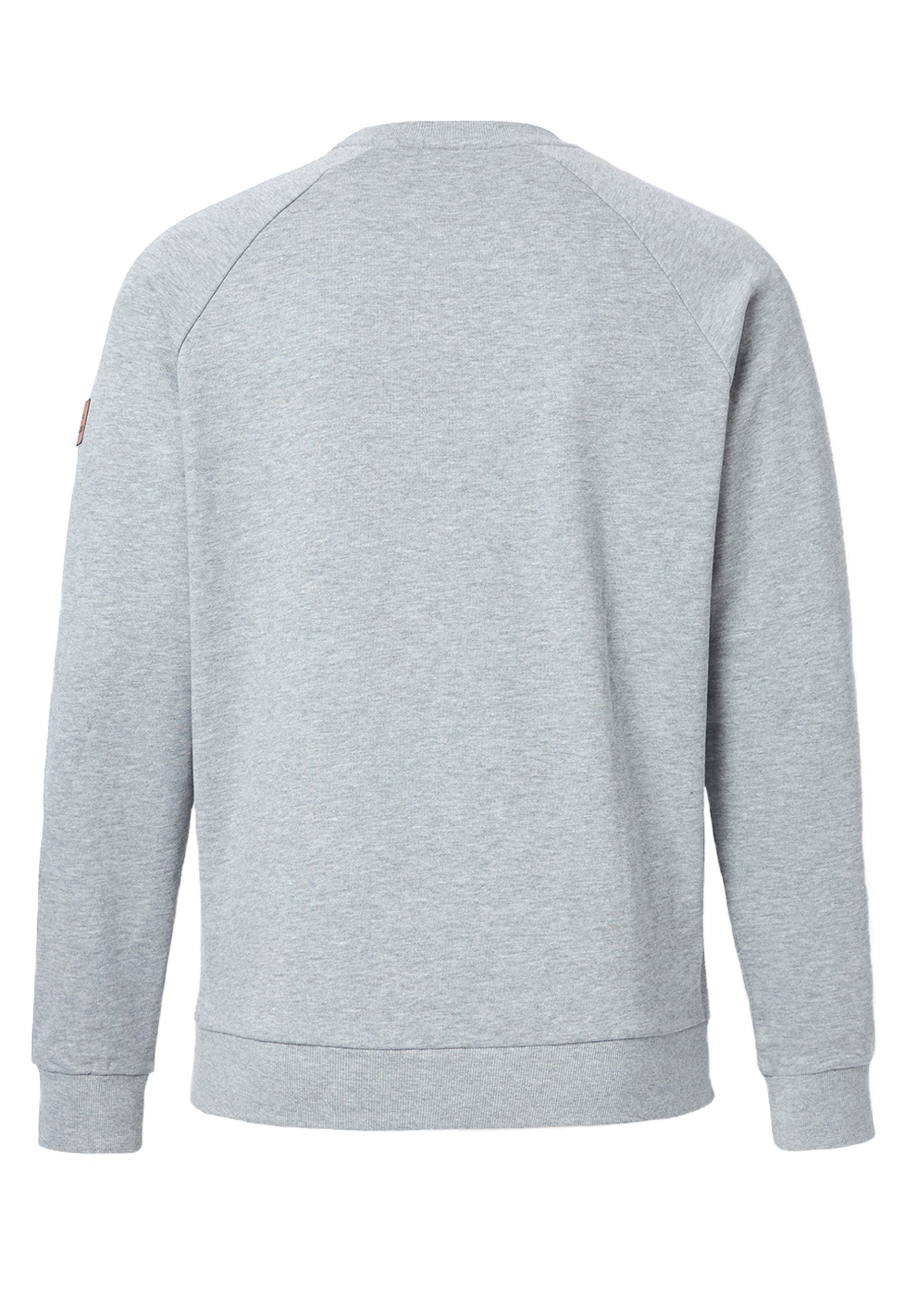 FORSBERG Sweatshirt mit Frottee Logo günstig online kaufen