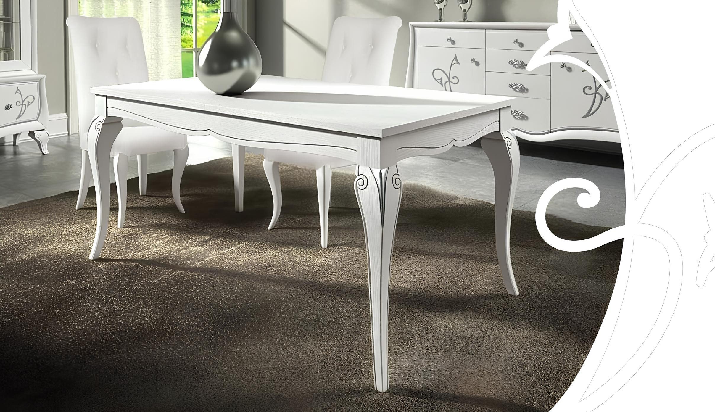JVmoebel Esstisch Designer Gartentisch aus Massivholz für Terrasse und Balkon, Made in Europa