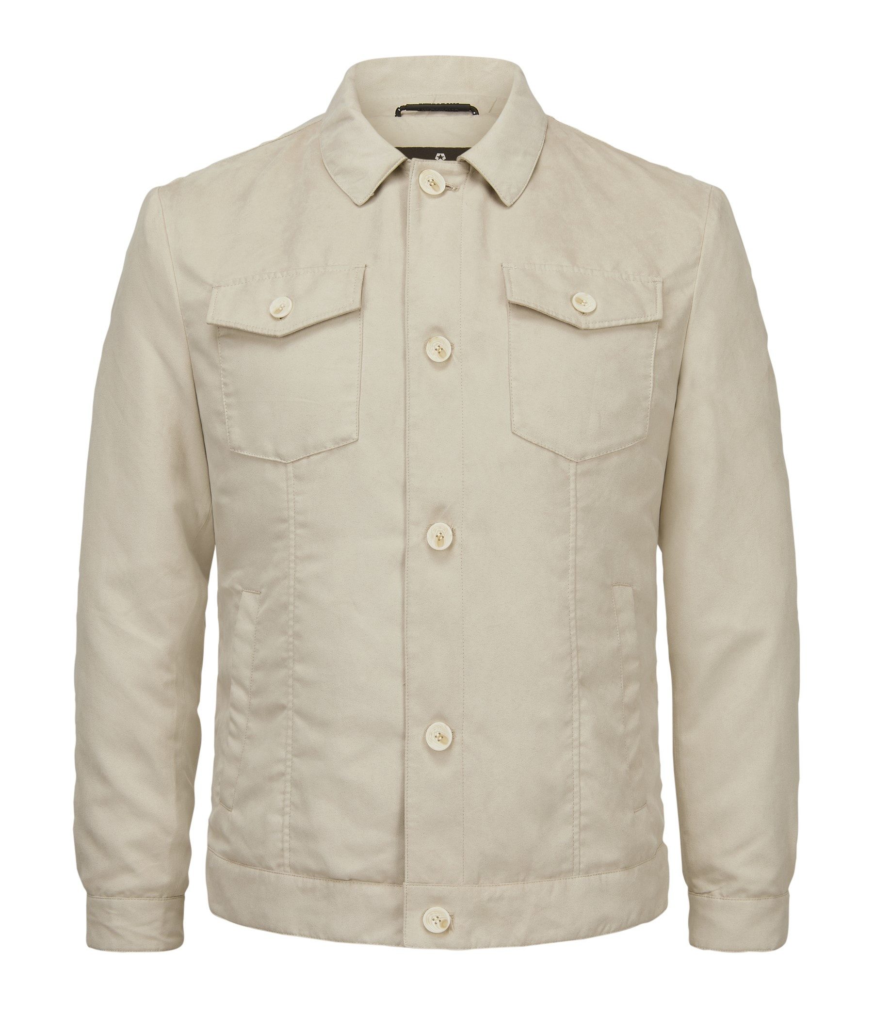 Milestone Hemdjacke MSDixon Edelvelours aus Polyester, günstig online kaufen