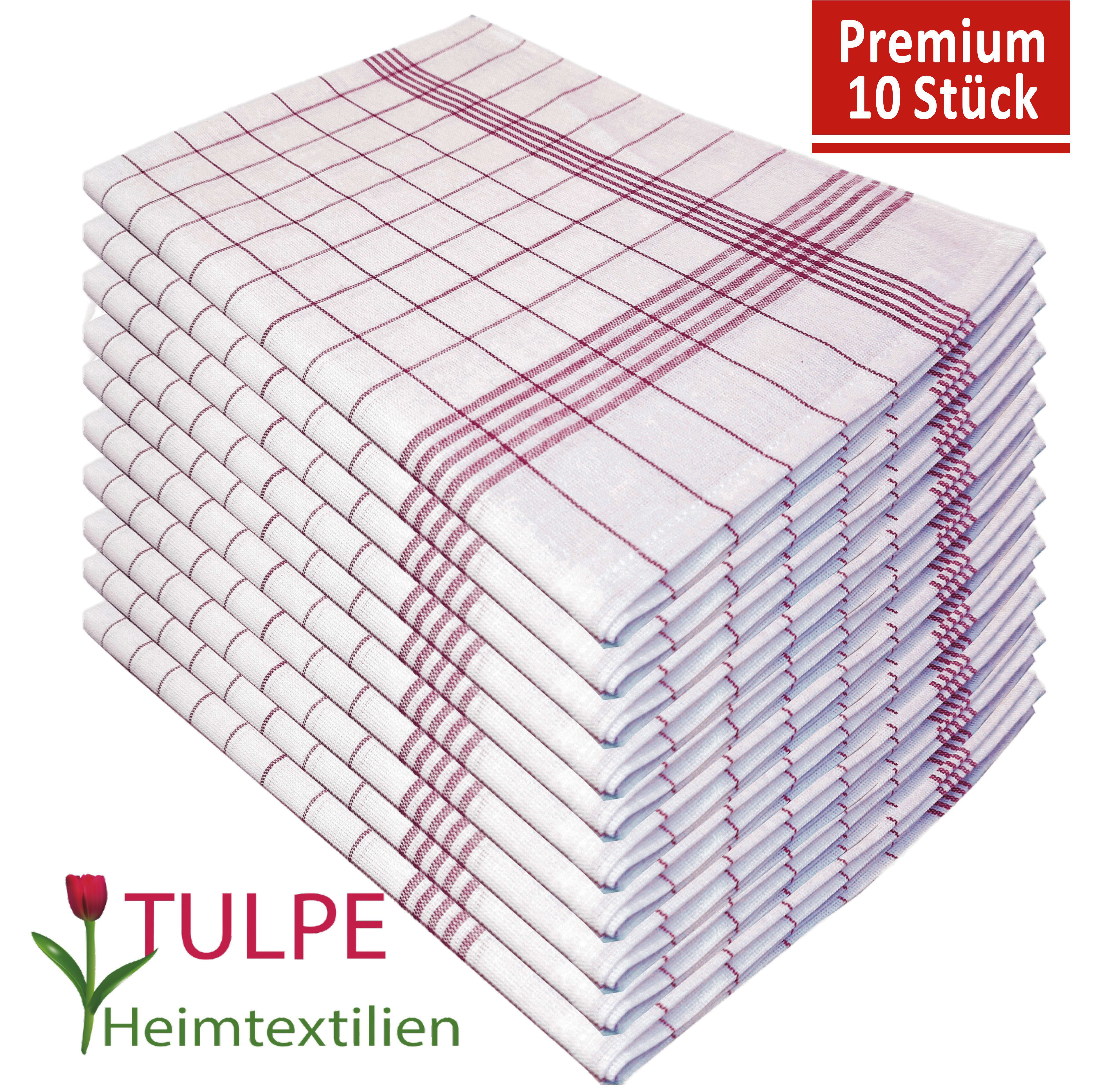 Tulpe Heimtextilien Geschirrtuch Halbleinen 50% Leinen günstig online kaufen