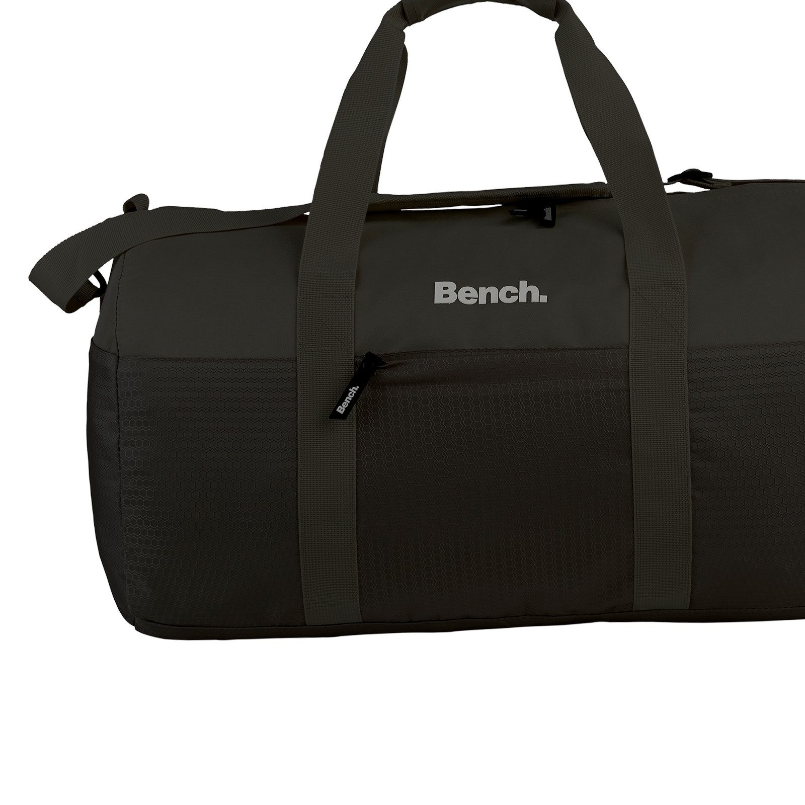 Bench. Sporttasche Bench Sporttasche Polyester schwarz (Sporttasche), Herren Sporttasche Polyester, schwarz ca. 51cm x ca. 28cm