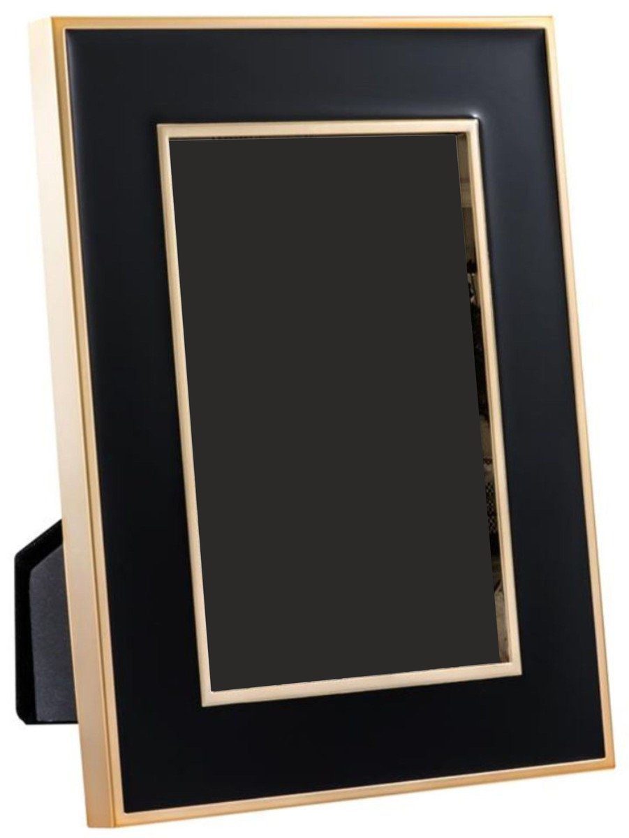 Casa Padrino Bilderrahmen Tisch-Bilderrahmen 6er Set Luxus - H. Gold cm x Deko / Accessoires 21 15 Schwarz