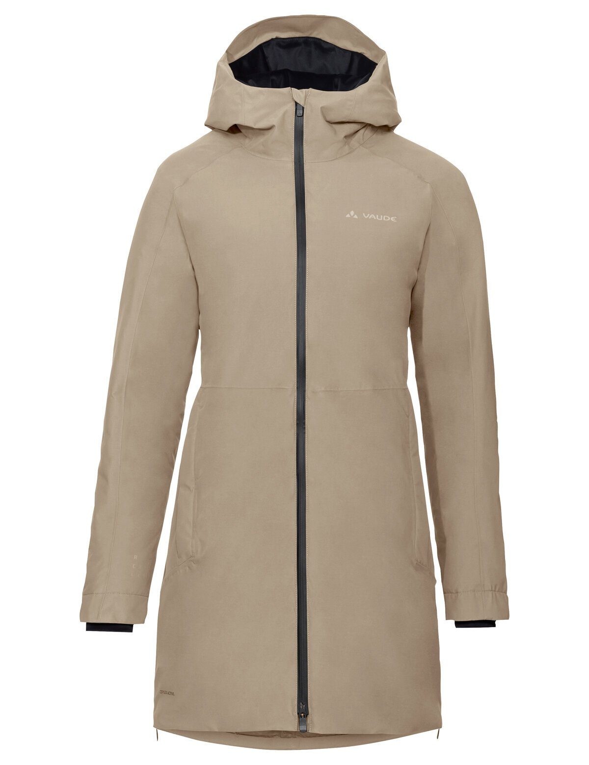 VAUDE Outdoorjacke Women's Mineo Coat III (1-St) Klimaneutral kompensiert linen