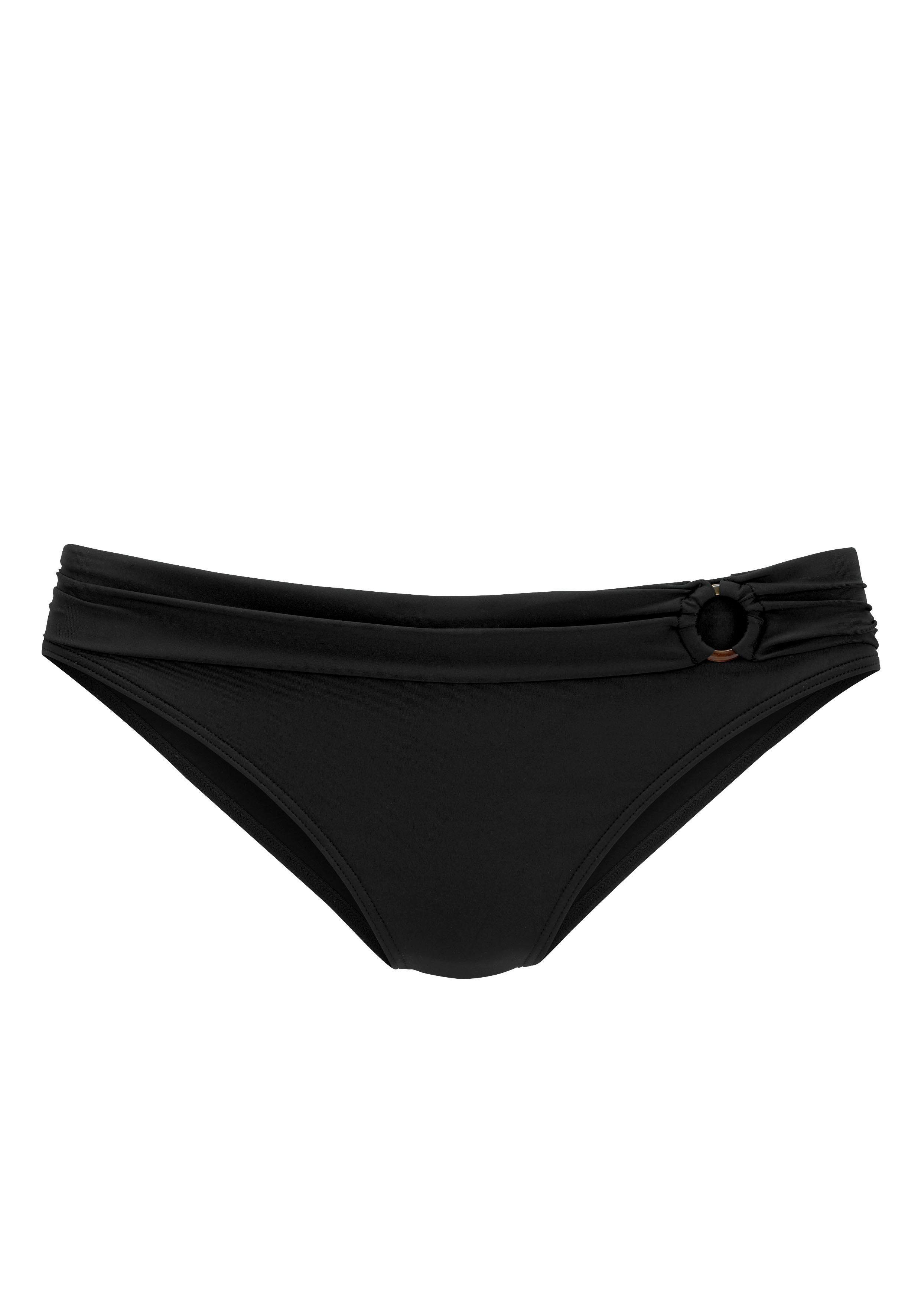 s.Oliver Bikini-Hose Rome mit Umschlagbund günstig online kaufen