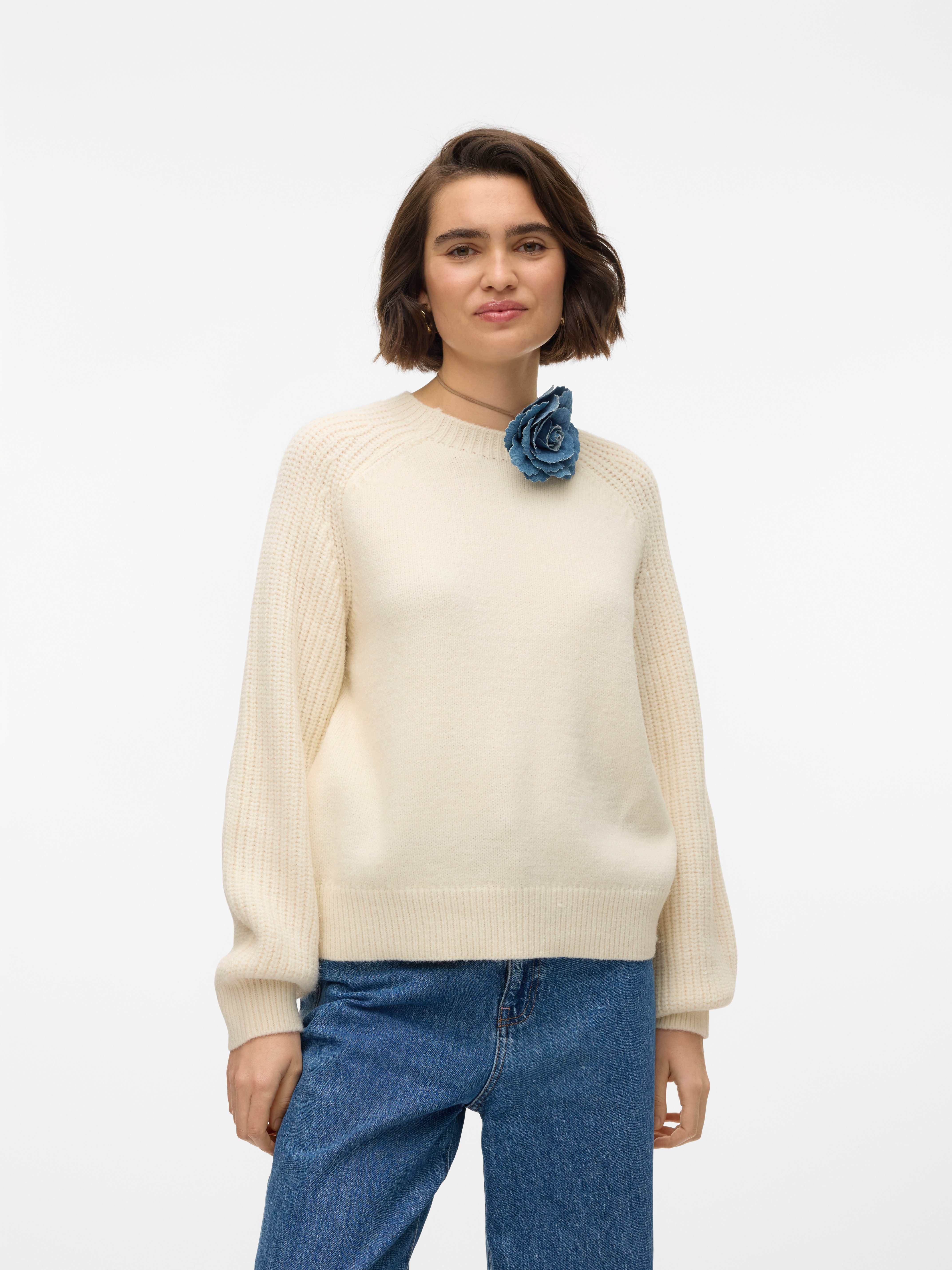 Rundhalspullover VMENYA LS O-NECK PULLOVER BOO