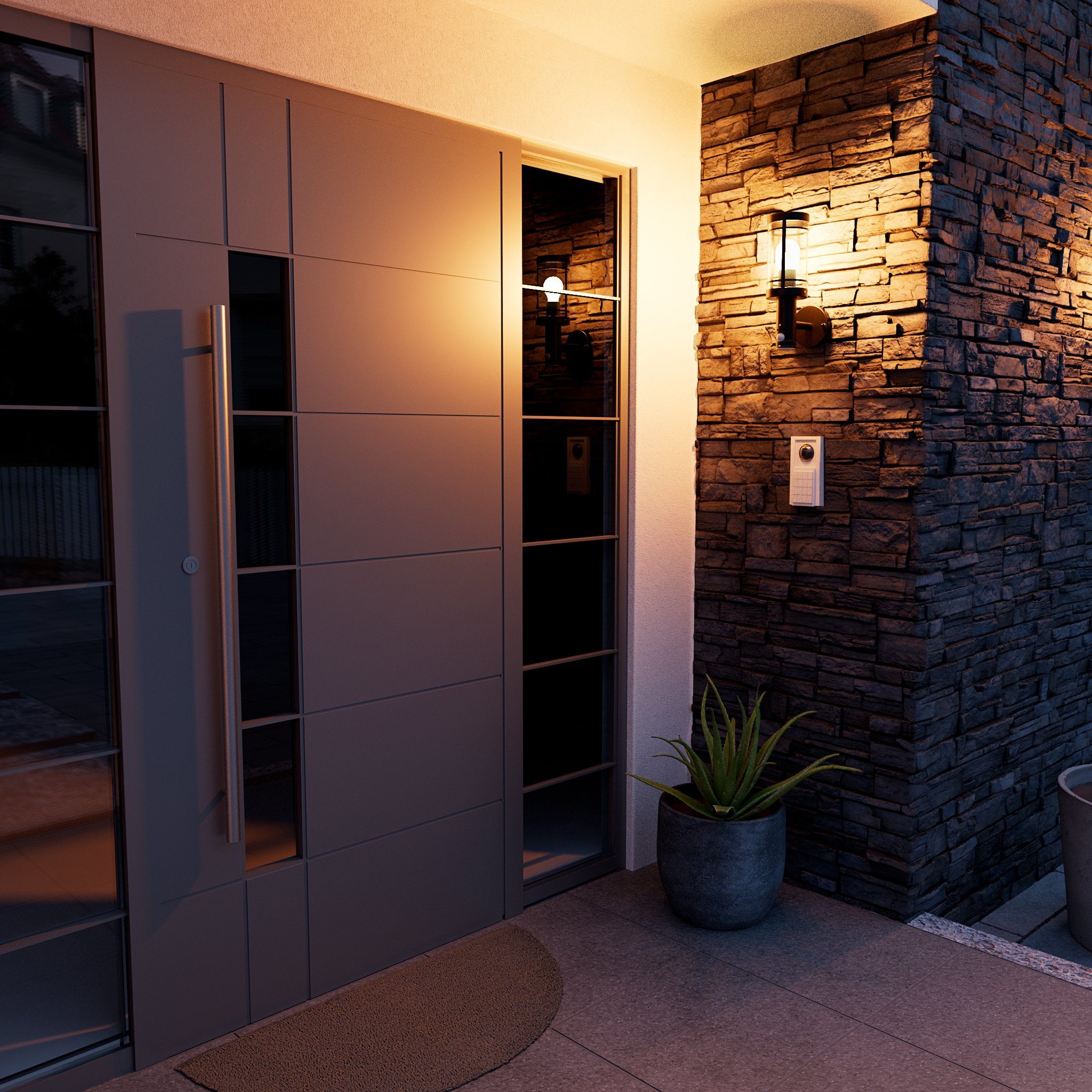 SSC-LUXon LED Aufbaustrahler MOVI Design Wandleuchte günstig online kaufen