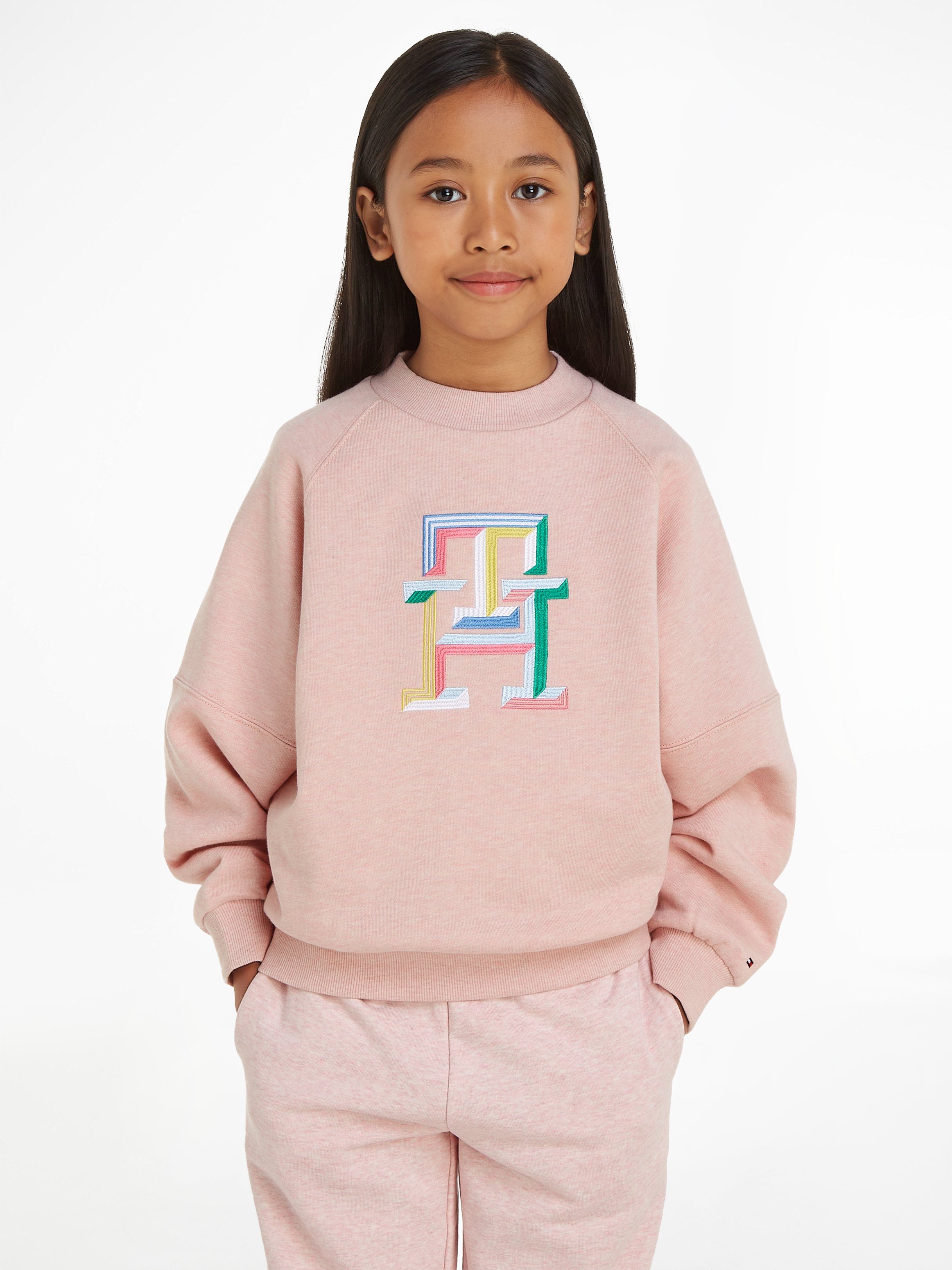 Tommy Hilfiger Sweatshirt MULTI COLOR MONOGRAM SWEATSHIRT Kinder bis 16 Jahre