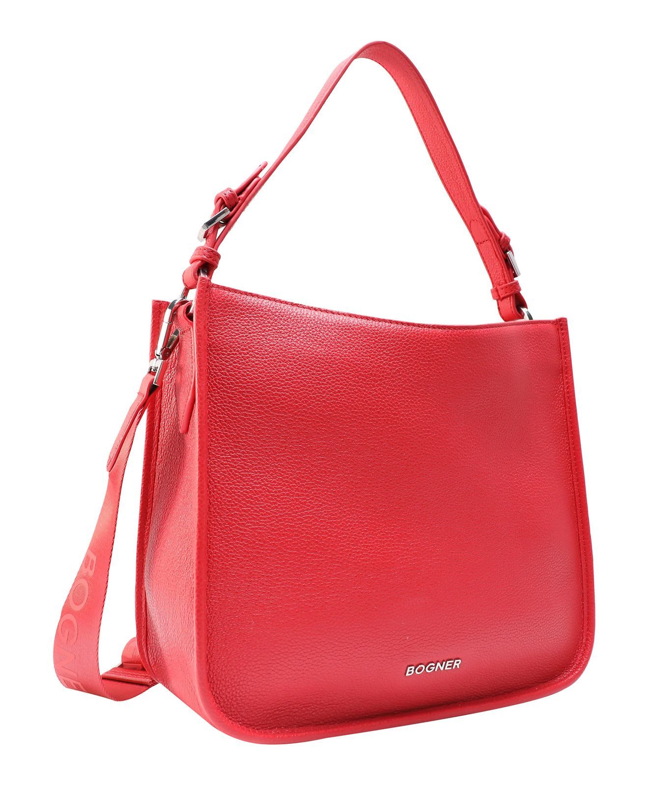 BOGNER Schultertasche Selena Hobo, aus echtem günstig online kaufen