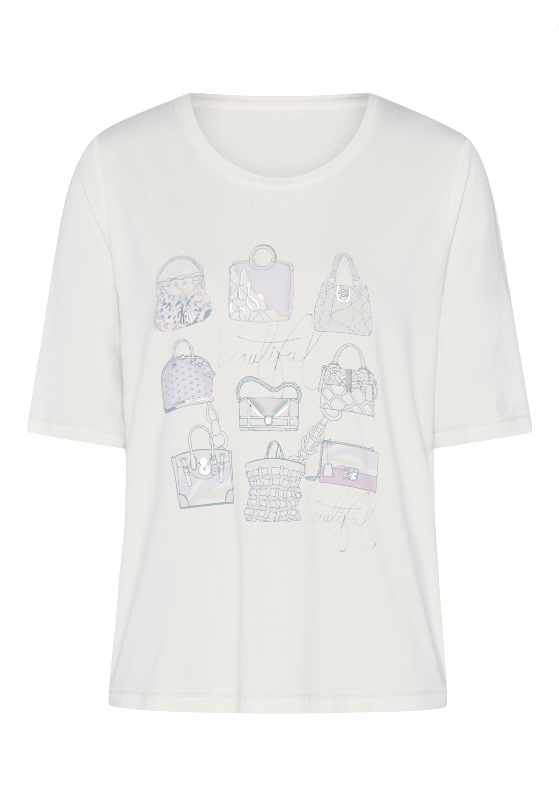 FRANK WALDER T-Shirt mit Frontprint