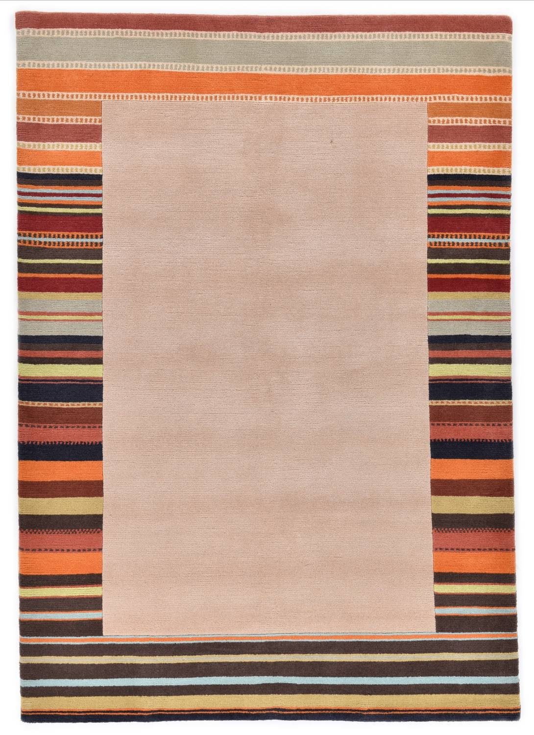 Rechteckig, 230 cm, Teppich 160 multicolor THEKO, Gurkha, x