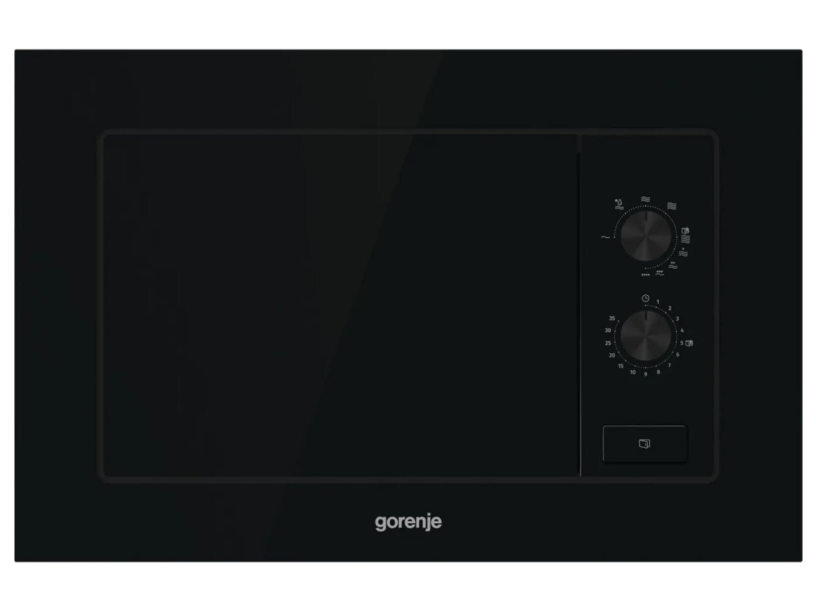 GORENJE Einbau-Mikrowelle, Grill, Mikrowelle, echte Glasfront, Einfache Handhabung in schickem Design