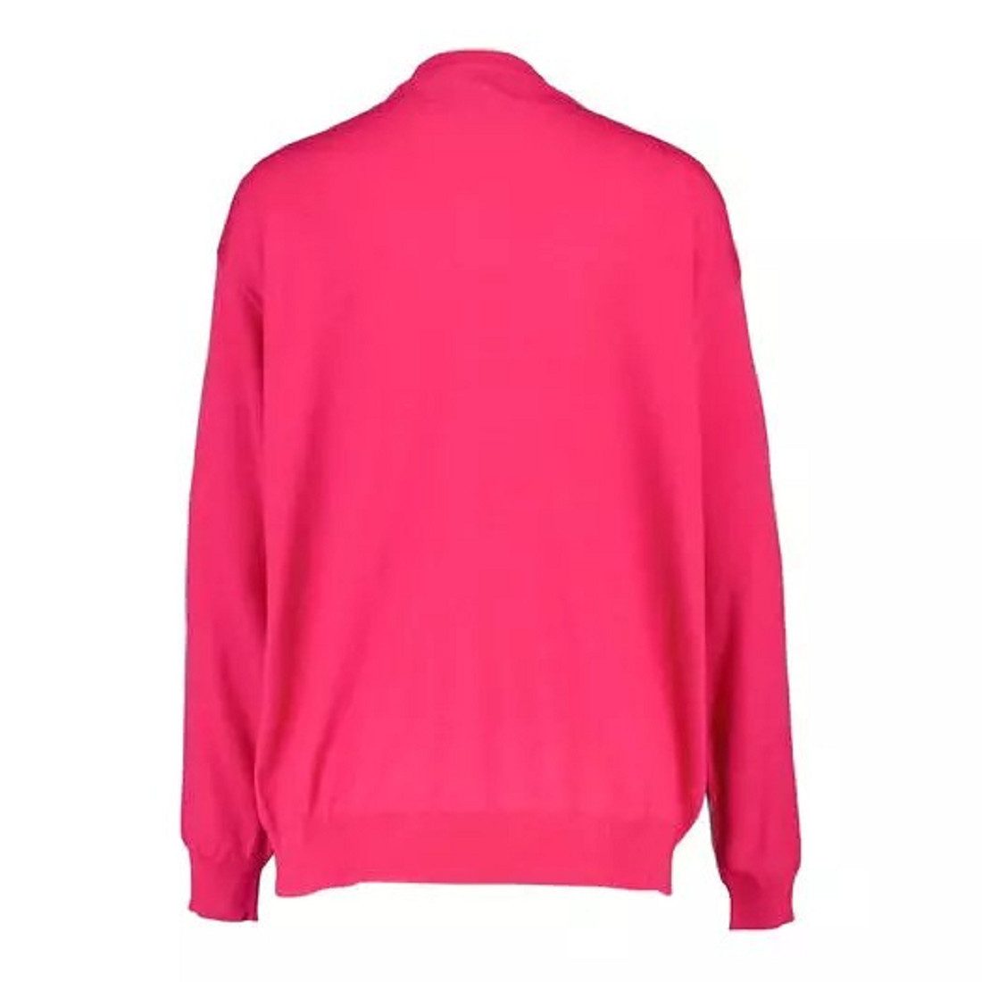 Moschino Wollpullover Moschino Couture E A0931 Damen Strick Pullover. Wollpullover Unifarben, mit Rundhalsausschnitt
