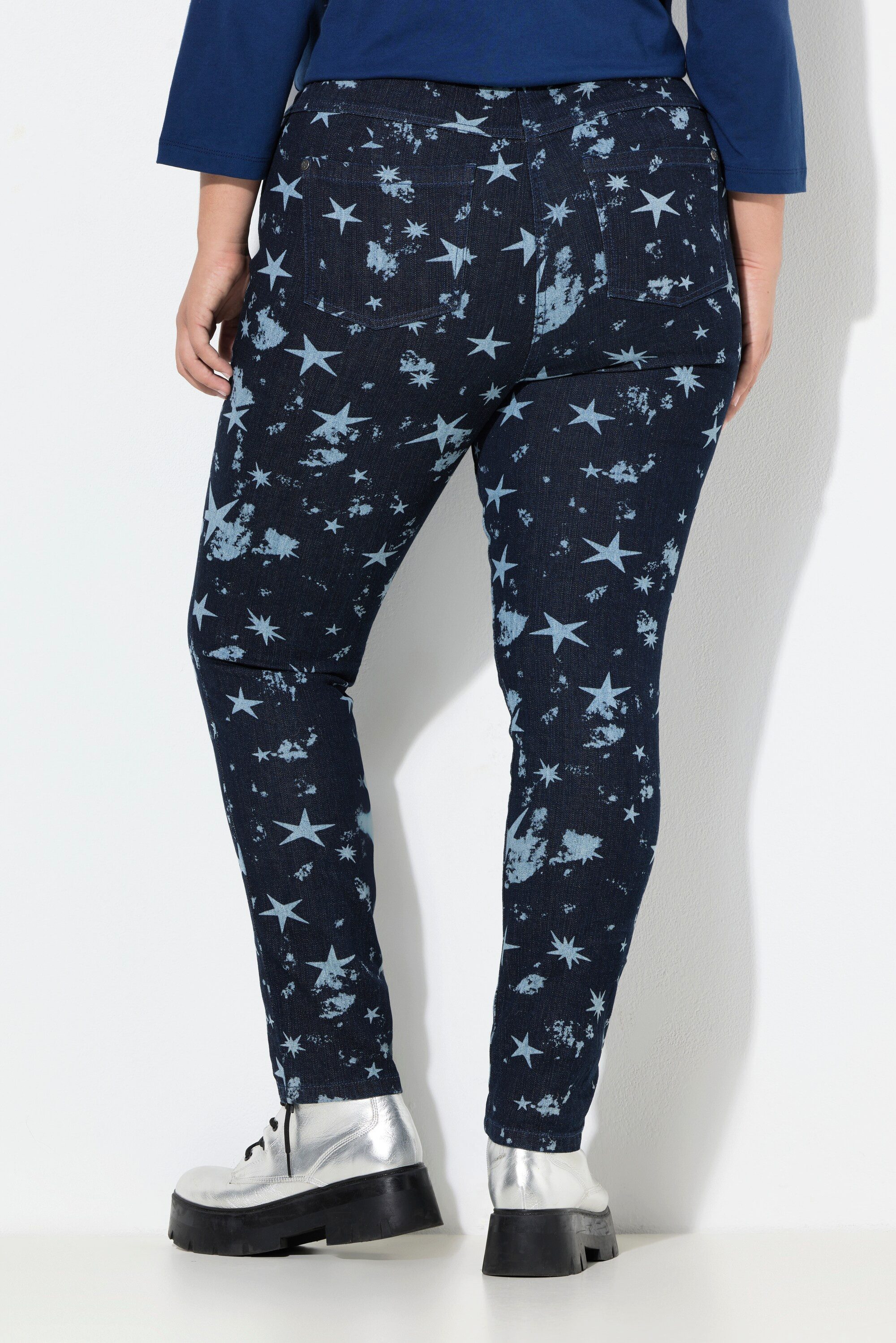 Angel of Style 5-Pocket-Jeans Jeggings Slim Fit Jeansoptik Sterne