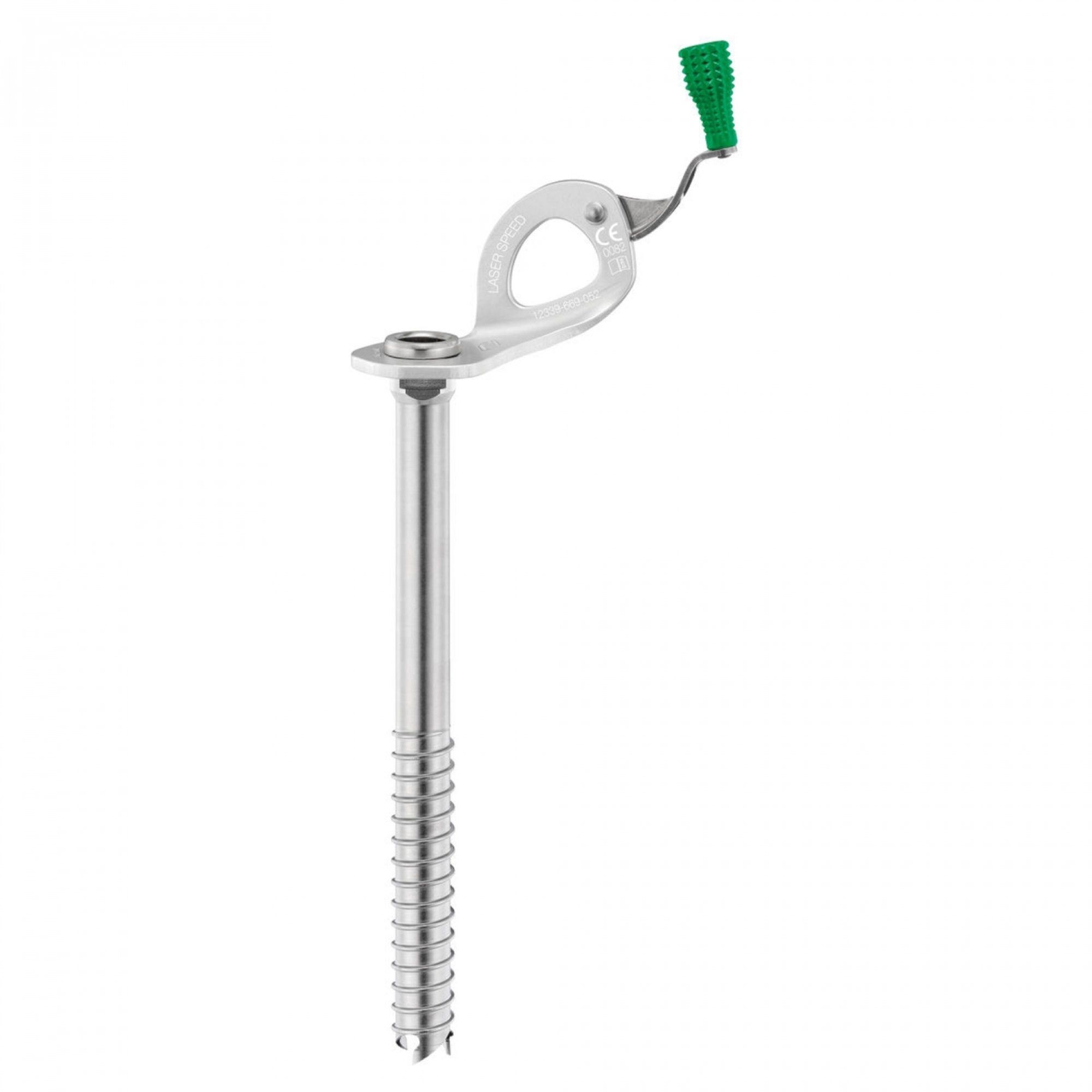 Petzl Eispickel Eisschraube Laser Speed 21cm grün