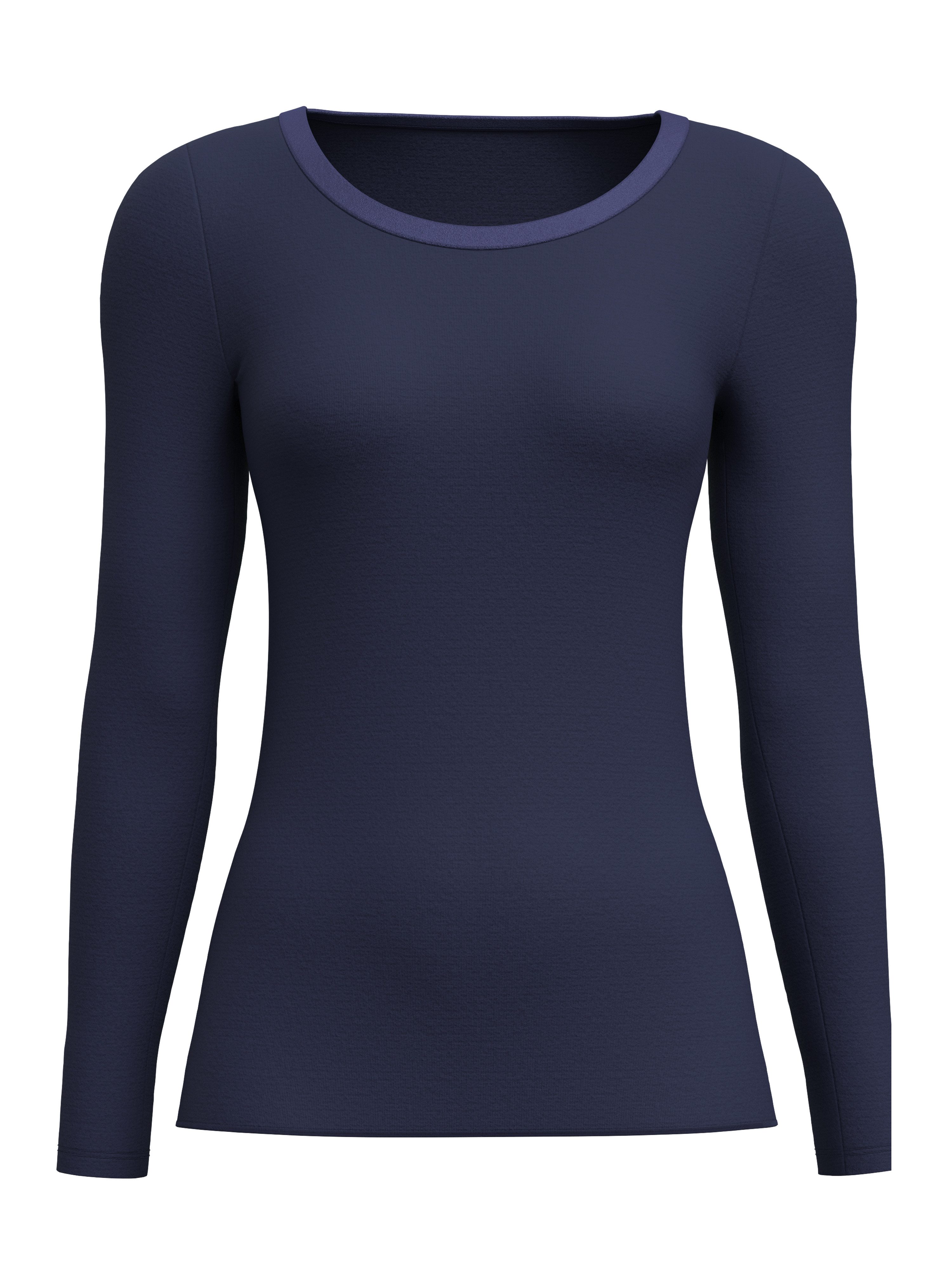CALIDA Langarmshirt True Confidence Rundhals, Feinripp, günstig online kaufen
