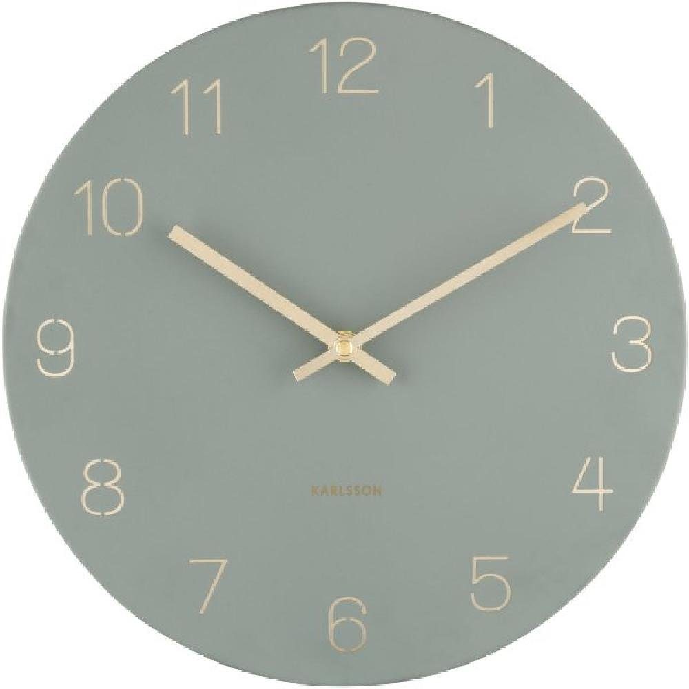 Karlsson Uhr Wanduhr Charm Engraved Numbers günstig online kaufen