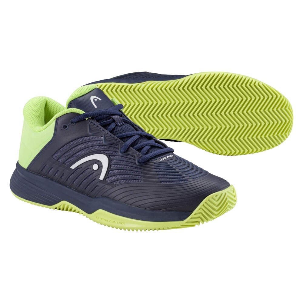 Head Revolt Pro 4.5 Clay/Sandplatz 2025 navyblau/lime Kinder Tennisschuh