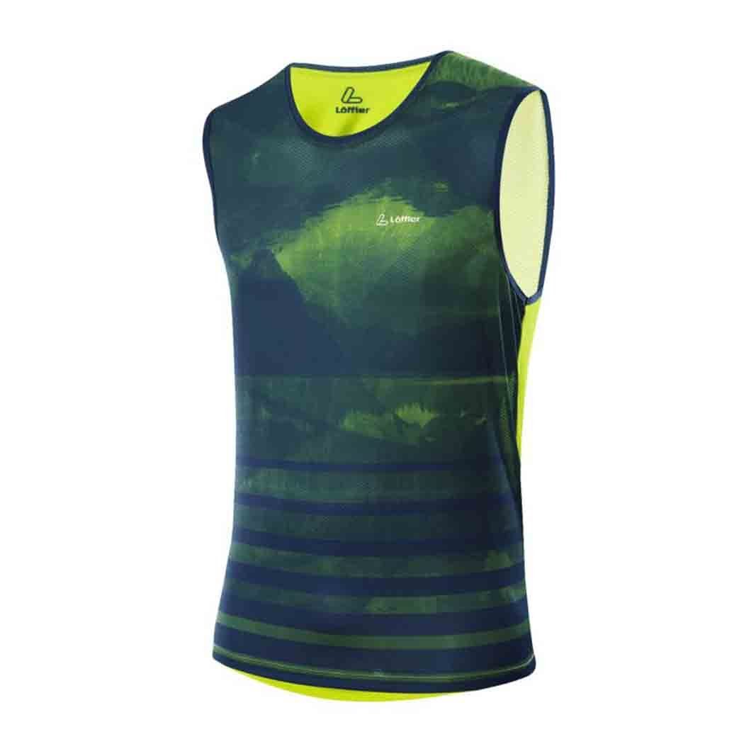 Trainingspullover Löffler Herren Fitnessshirt AERO Top 24714 light g