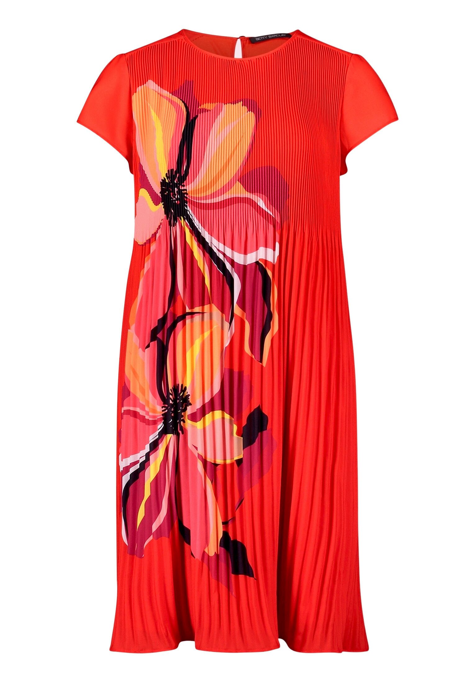 Betty Barclay Plisseekleid Damen kurzarm