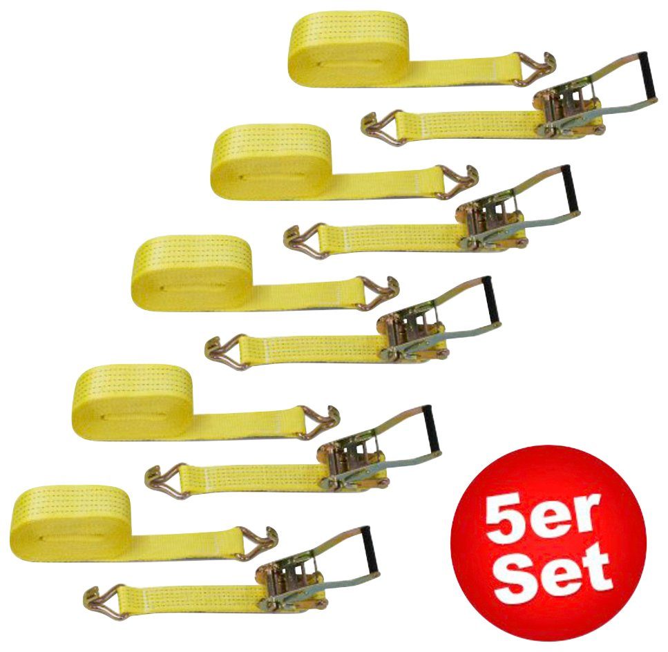 Zurrgurt Profi (Set, 5-St) | Spanngurte