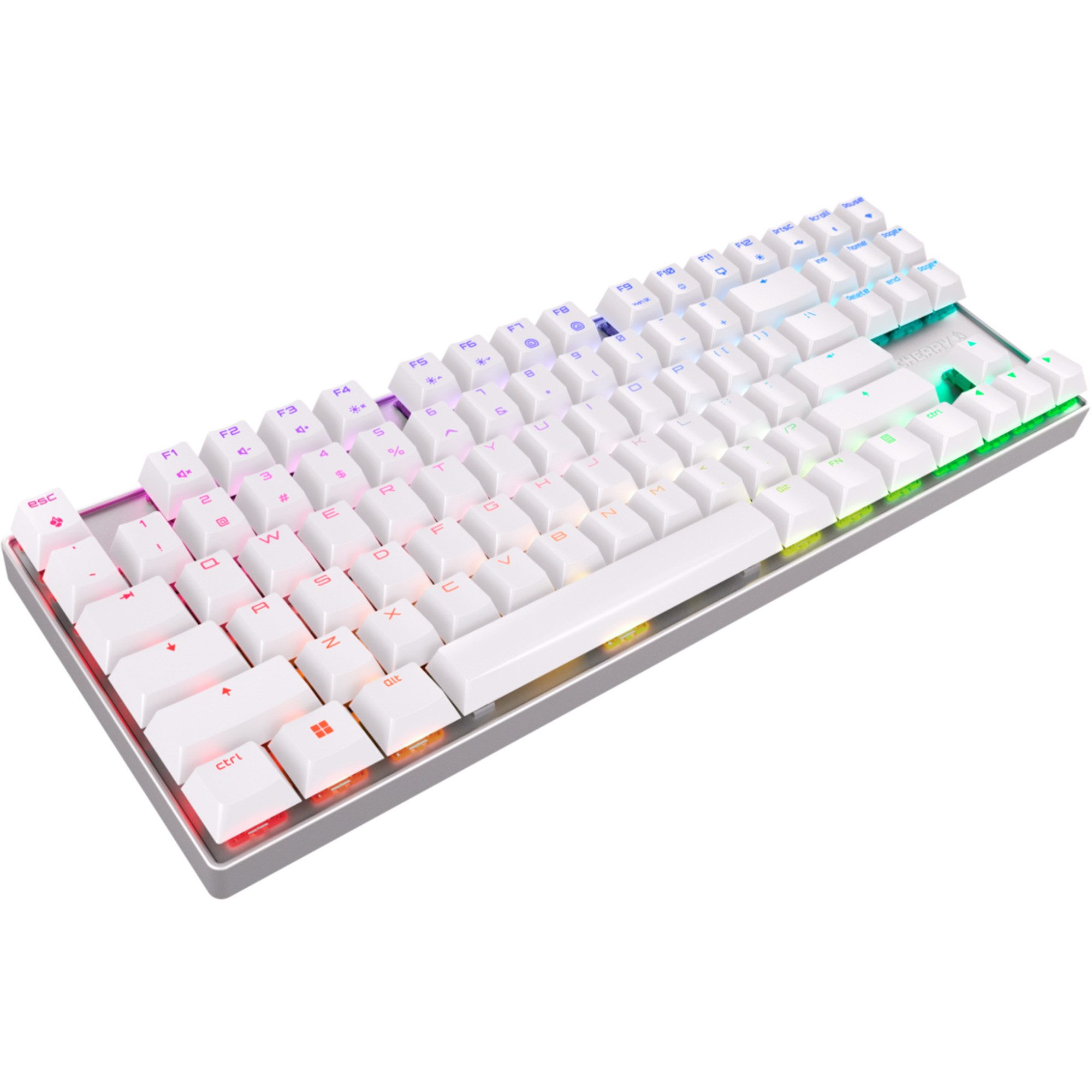 CHERRY MX 8.2 TKL Wireless Gaming-Tastatur – Deutsches QWERTZ Layout, MX RED Switches, Inkl. Metallkoffer