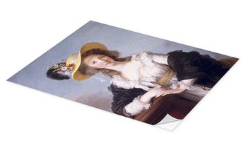 Posterlounge Wandfolie Elisabeth Louise Vigee-Lebrun, Herzogin von Polignac (Marie Antoinette), Malerei