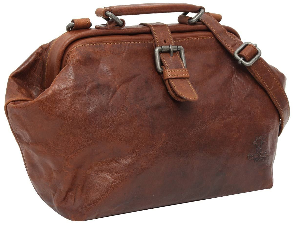 Gusti Leder Handtasche »Lillith« (1-tlg), Umhängetasche Vintage Ledertasche  Handtasche Arzttasche Damen Herren Unisex Braun Leder online kaufen | OTTO