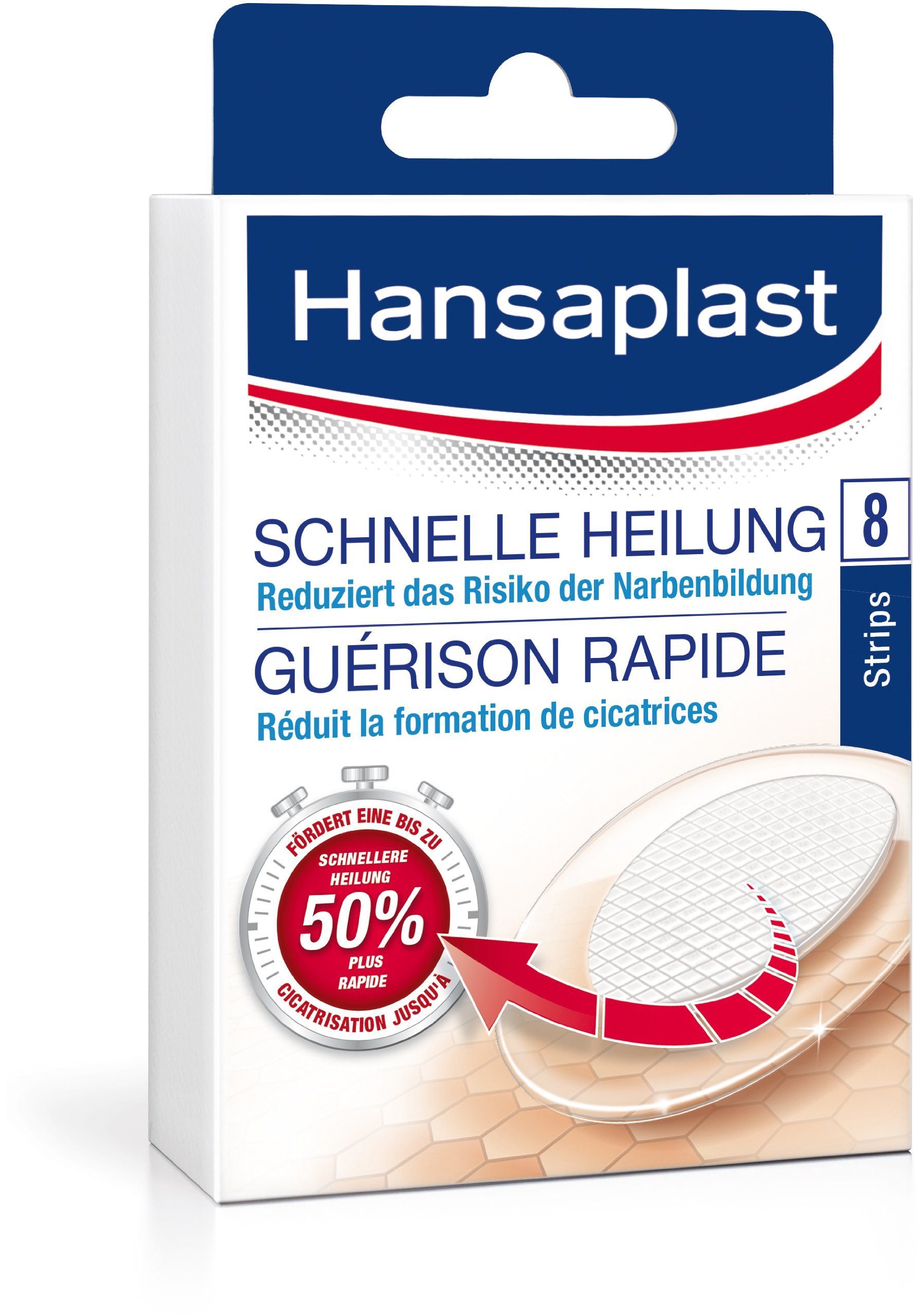 Beiersdorf AG Wundpflaster Hansaplast Schnelle Heilung 8 Strips