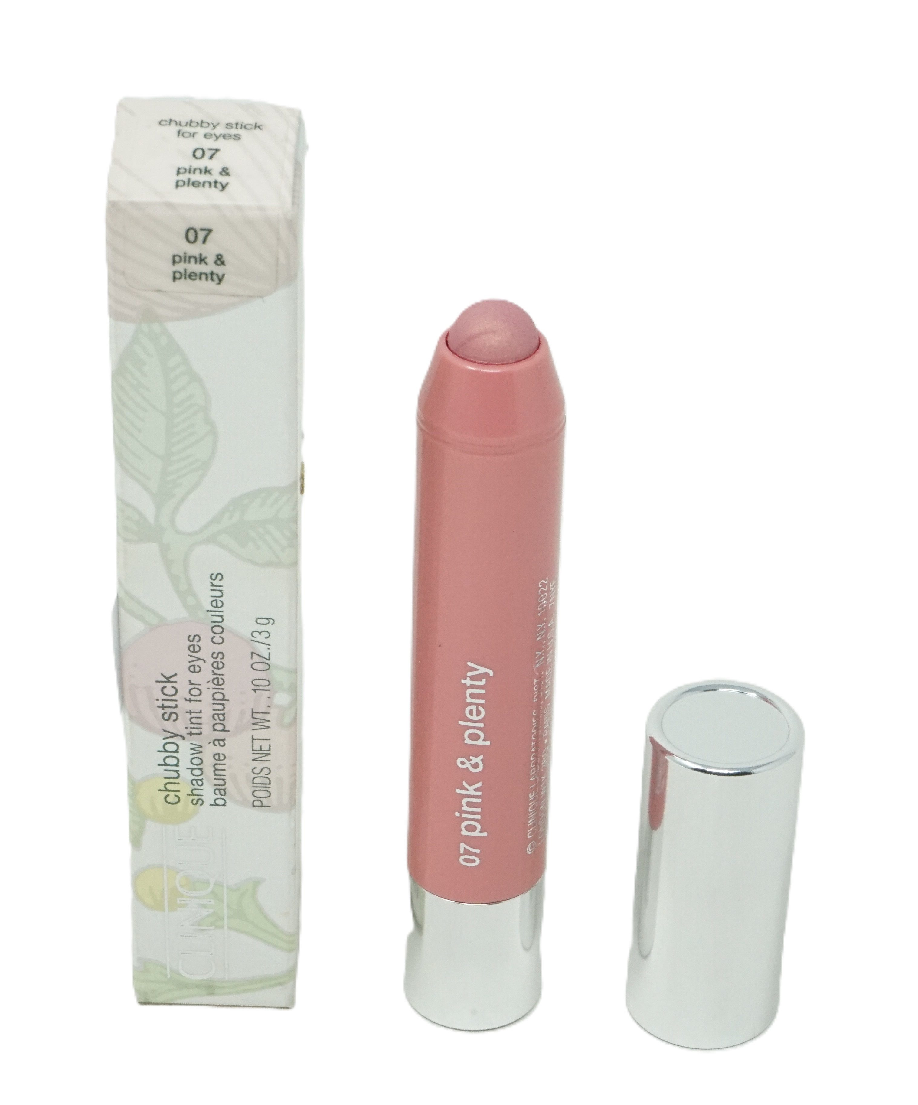 CLINIQUE Lidschatten Clinique Chubby Shadow Lidschatten Stick 07 Pink & Plenty 3g