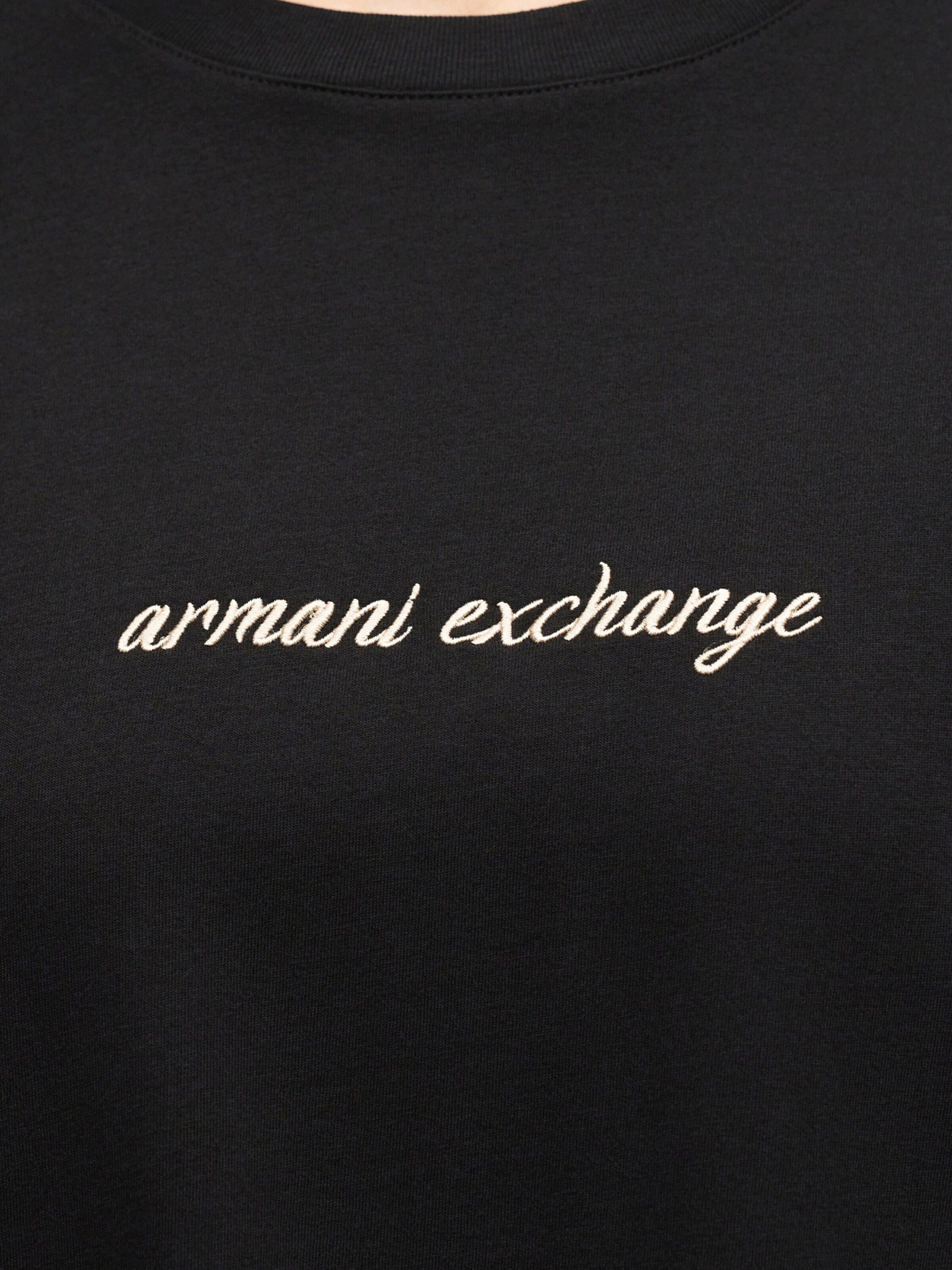 ARMANI EXCHANGE T-Shirt (1-tlg) Stickerei