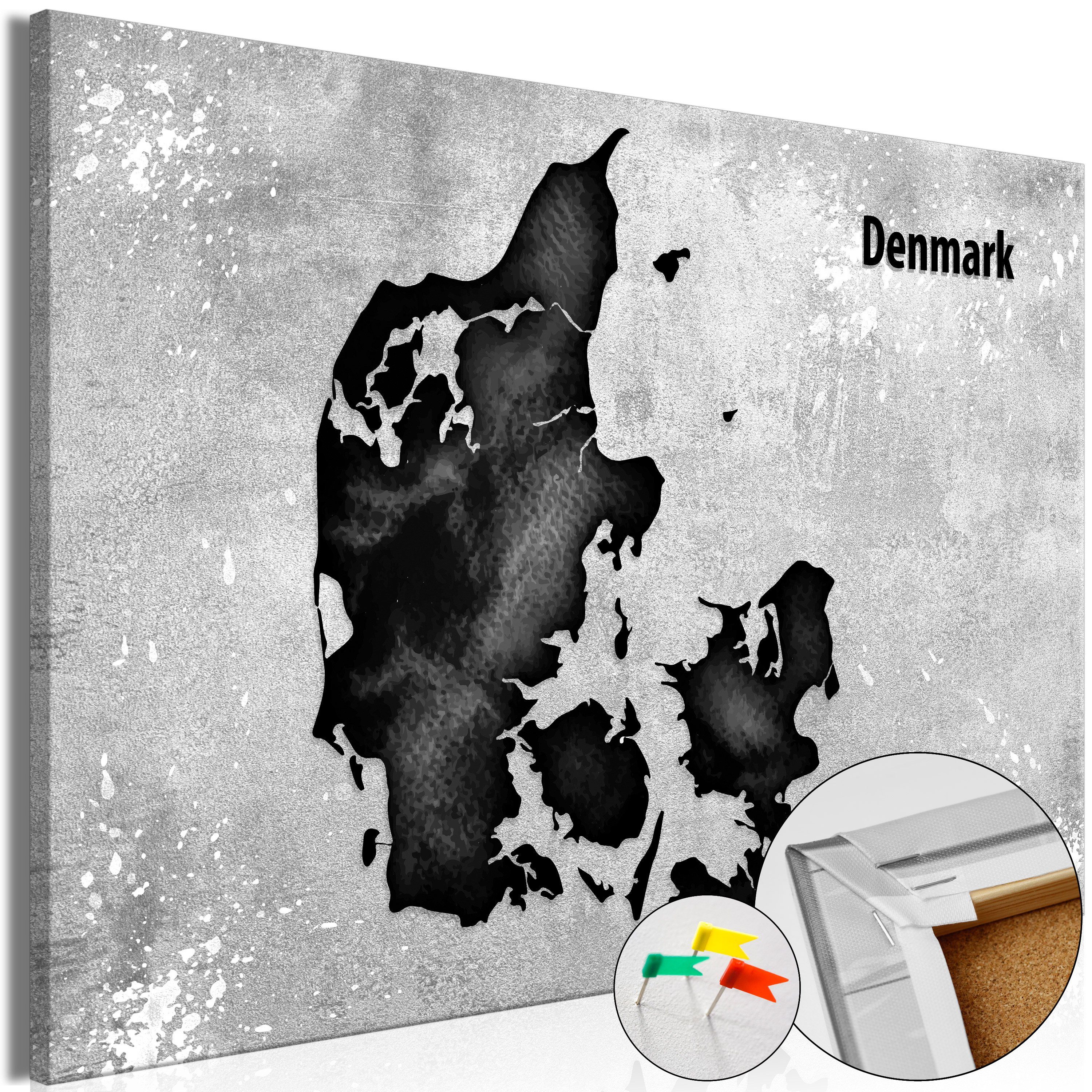 Artgeist Pinnwand Scandinavian Beauty [Cork Map] | Pinnwände