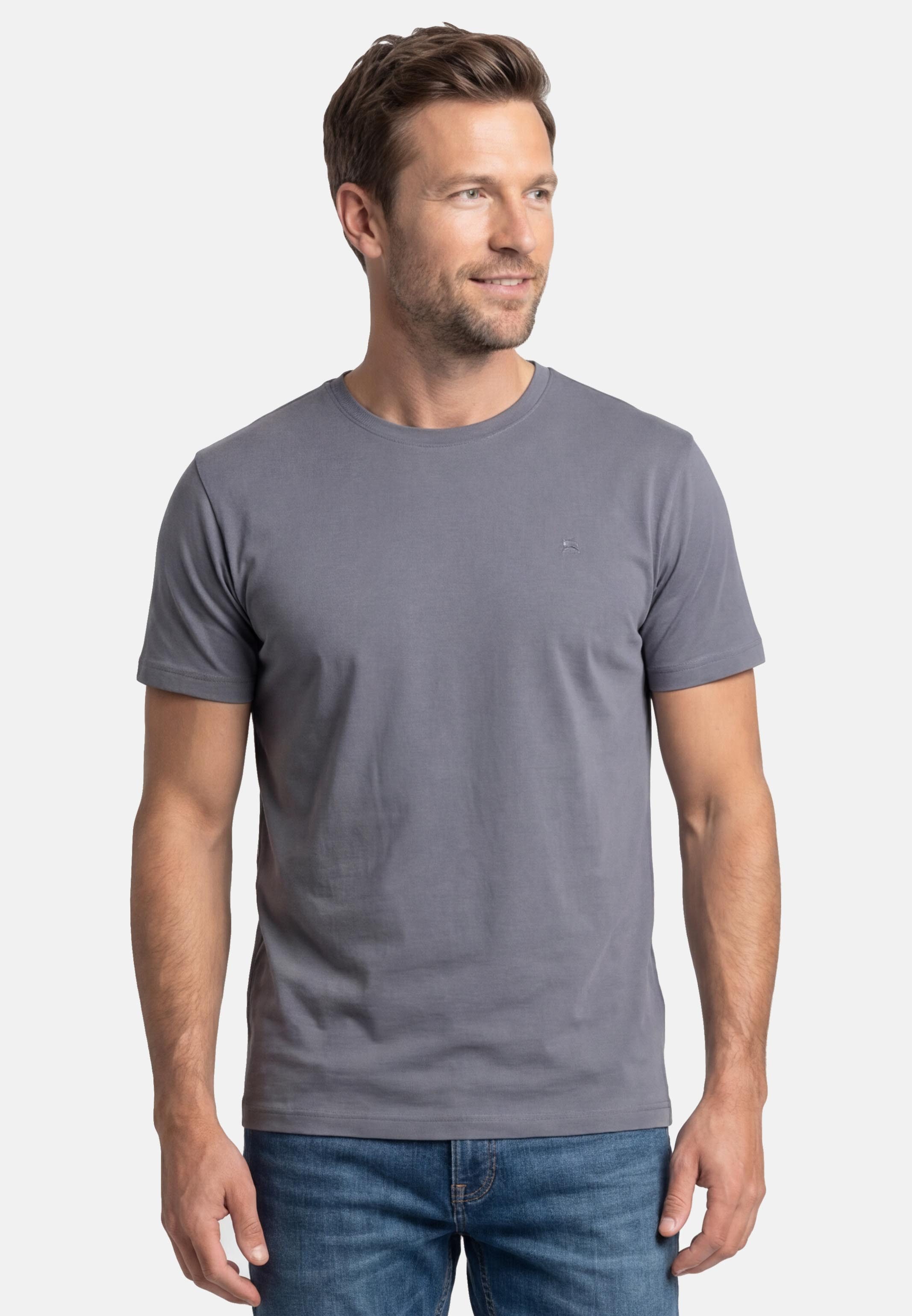 LERROS T-Shirt 5er Pack Basic (Spar-Set, 5-tlg) T-Shirt - Baumwolle - Atmungsaktiv - Angenehmes weiches Material