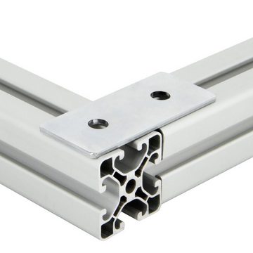 SCHMIDT systemprofile Profil Verbinderplatte I 80x35mm Nut 8 Stahl verzinkt