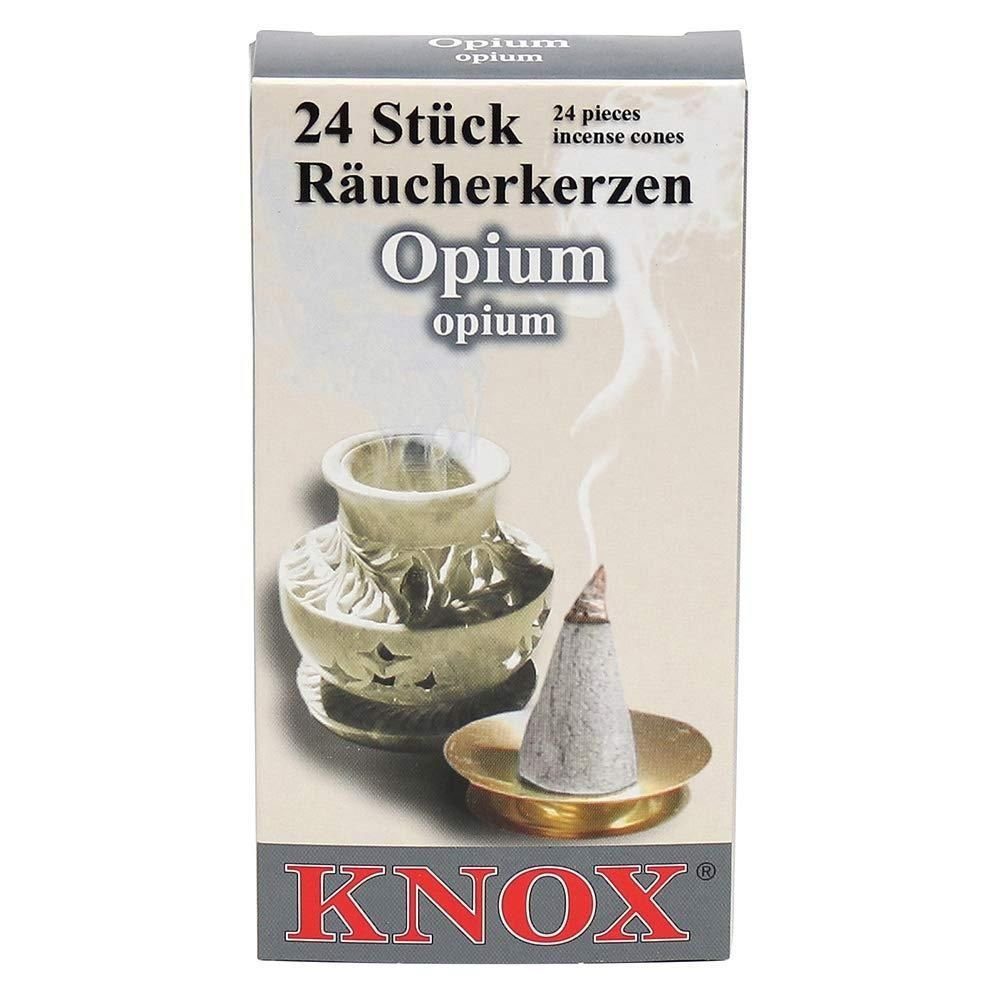 KNOX Duftkerze 2 Päckchen Räucherkerzen- Opium - 24er Packung günstig online kaufen