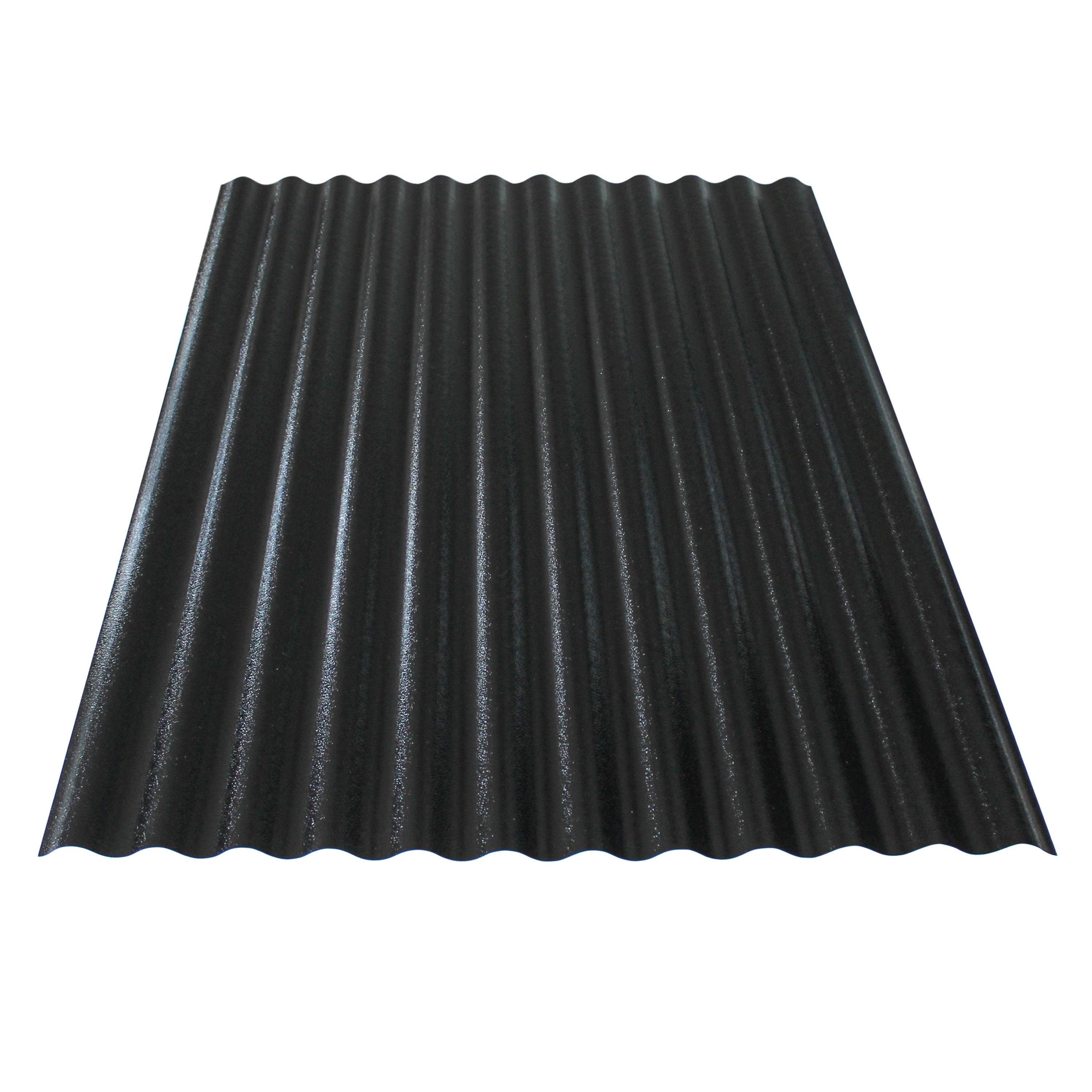 LP projekt Wellplatte Dach Kunststoff – Wetterfest & Langlebig für Überdachung, 1,2 mm, 1,05 m², (1-St., Einzelplatte oder 1er-/5er-/10er-Set), 90x117 cm Welldachplatten Transparent – Ideal für Carport & Garten