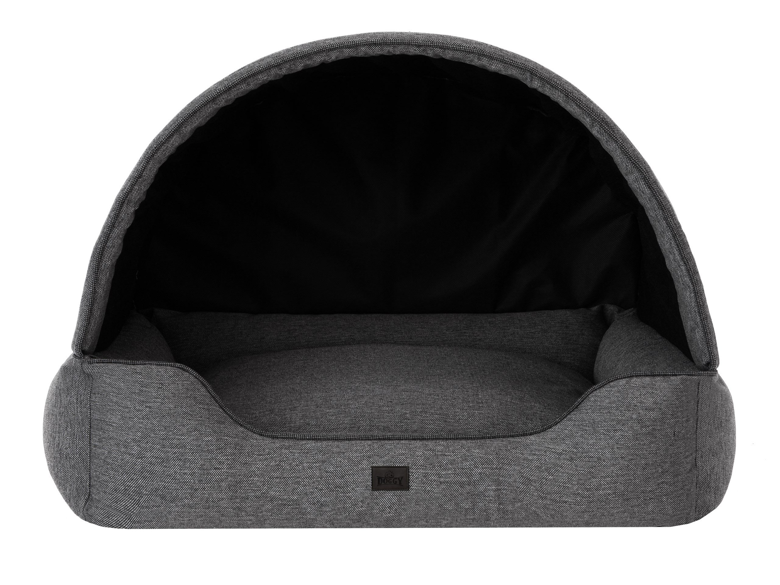 Hobbydog Hundehütte Prompter 2-in-1 aus Inari mit abnehmbarem Bezug, pflegeleicht, handwaschbar, für Zuhause & Balkon