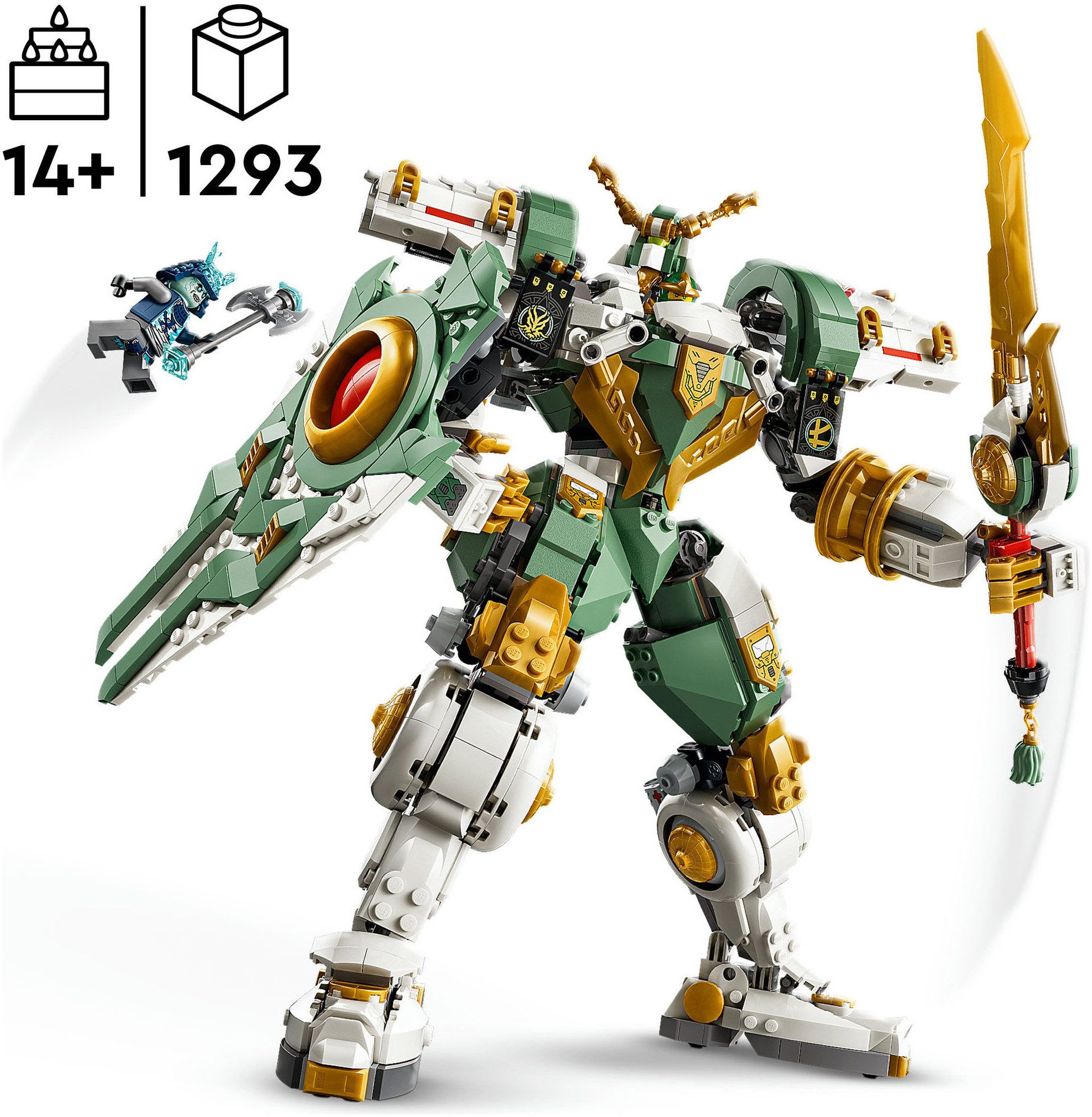 LEGO® 15-jähriges Jubiläum: Lloyds Titan-Mech (71860), LEGO Ninjago Konstruktionsspielsteine, (1293 St)