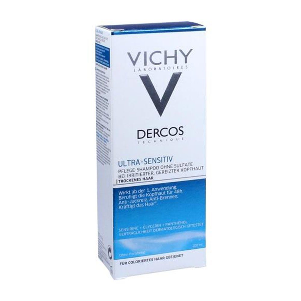 Vichy Haarshampoo VICHY DERCOS ultra-sensitiv Shampoo trock.Kopfhaut 200ml günstig online kaufen