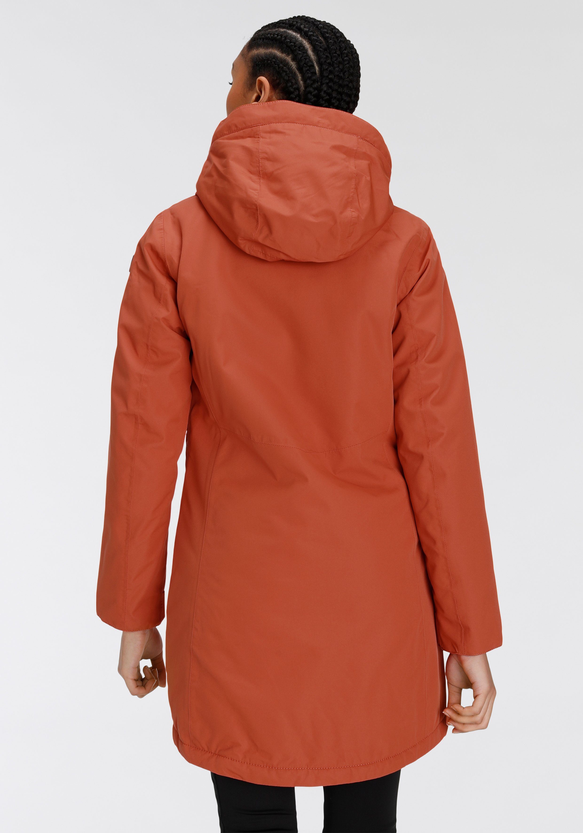 Parka Icepeak & Winddicht PINESDALE orange Wasserabweisend Atmungsaktiv &