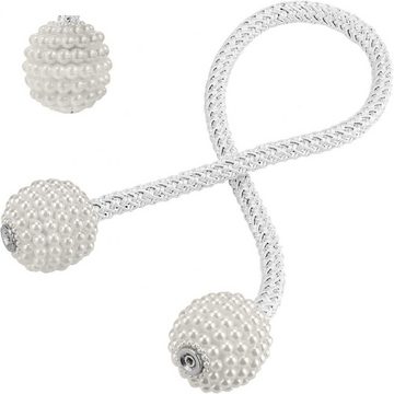 Raffhalter 8 Stk. Perlenmuster Vorhangschnallen Vorhanggurte Vorhänge Zubehör, Lubgitsr, (8-tlg)