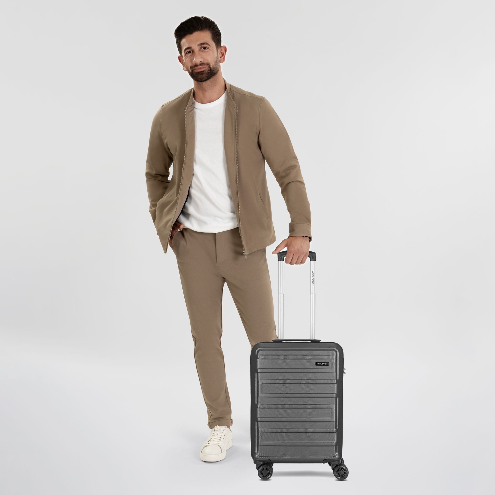 WORLDPACK Handgepäck-Trolley New York 2.0, 4 Rollen, ABS günstig online kaufen