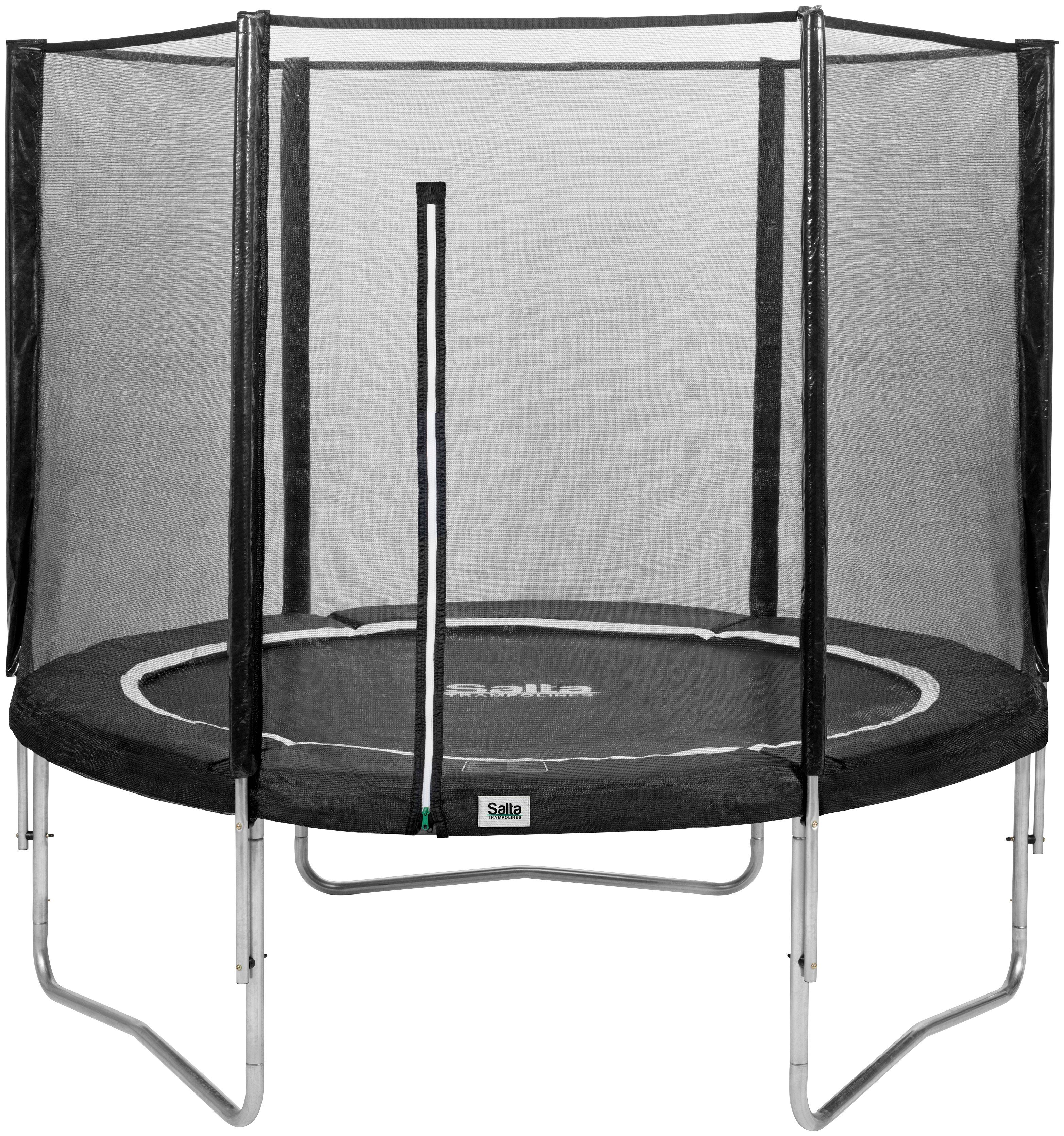 Salta Gartentrampolin Combo, 183 Ø schwarz Schutzrand cm