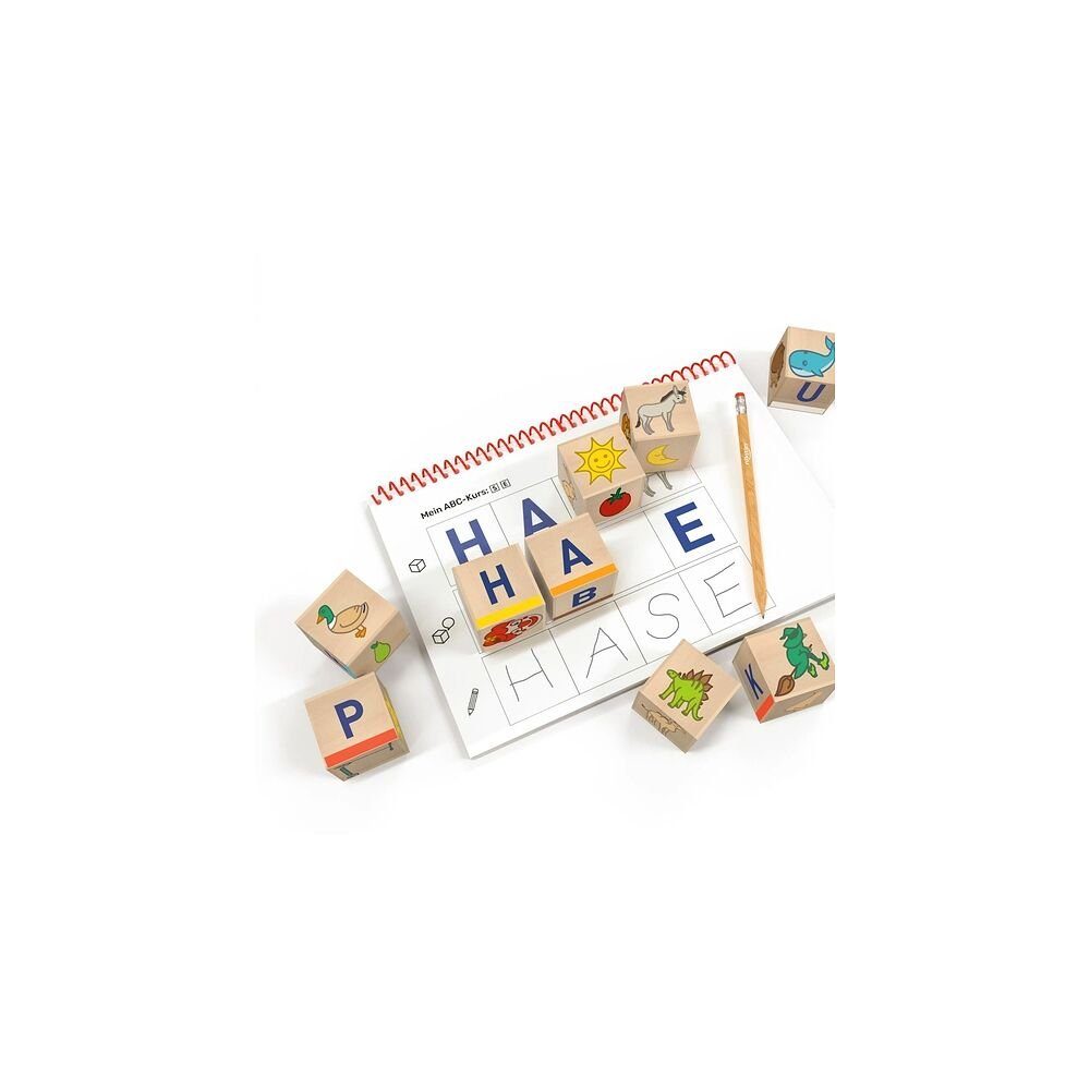Nikitin Lernspielzeug Lernspiel ABC-Würfel N7, Spielend das ABC kennenlernen