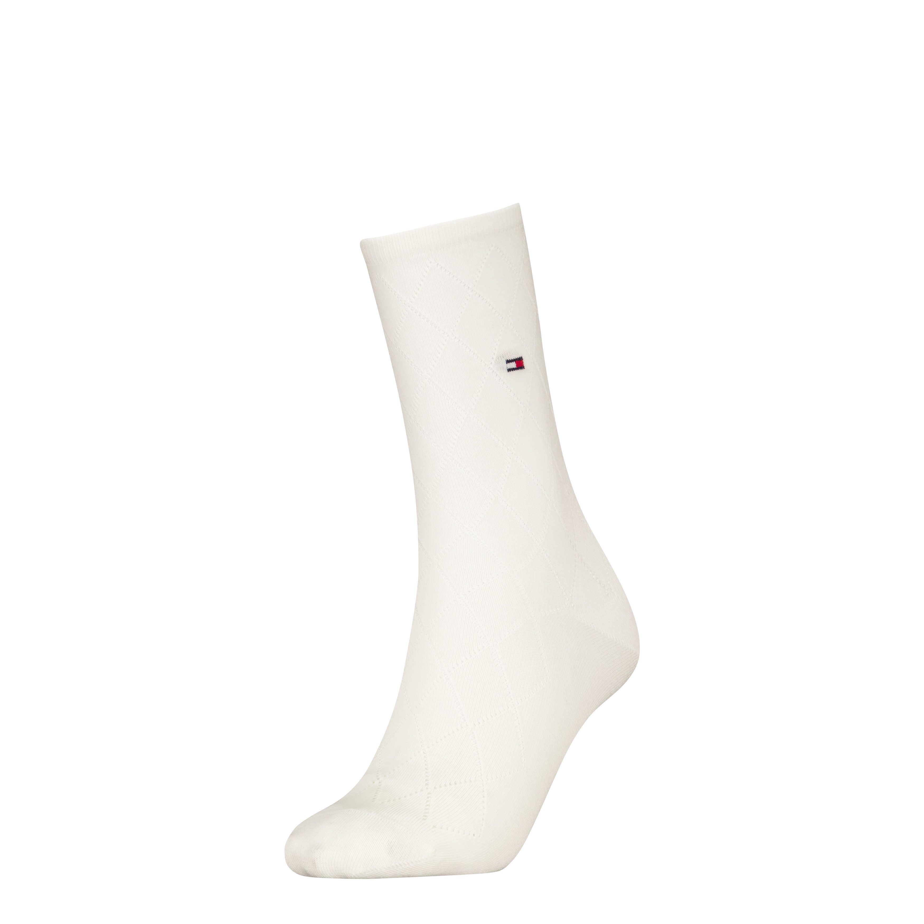 Tommy Hilfiger Socken TH WOMEN SOCK PREMIUM ARGYLE