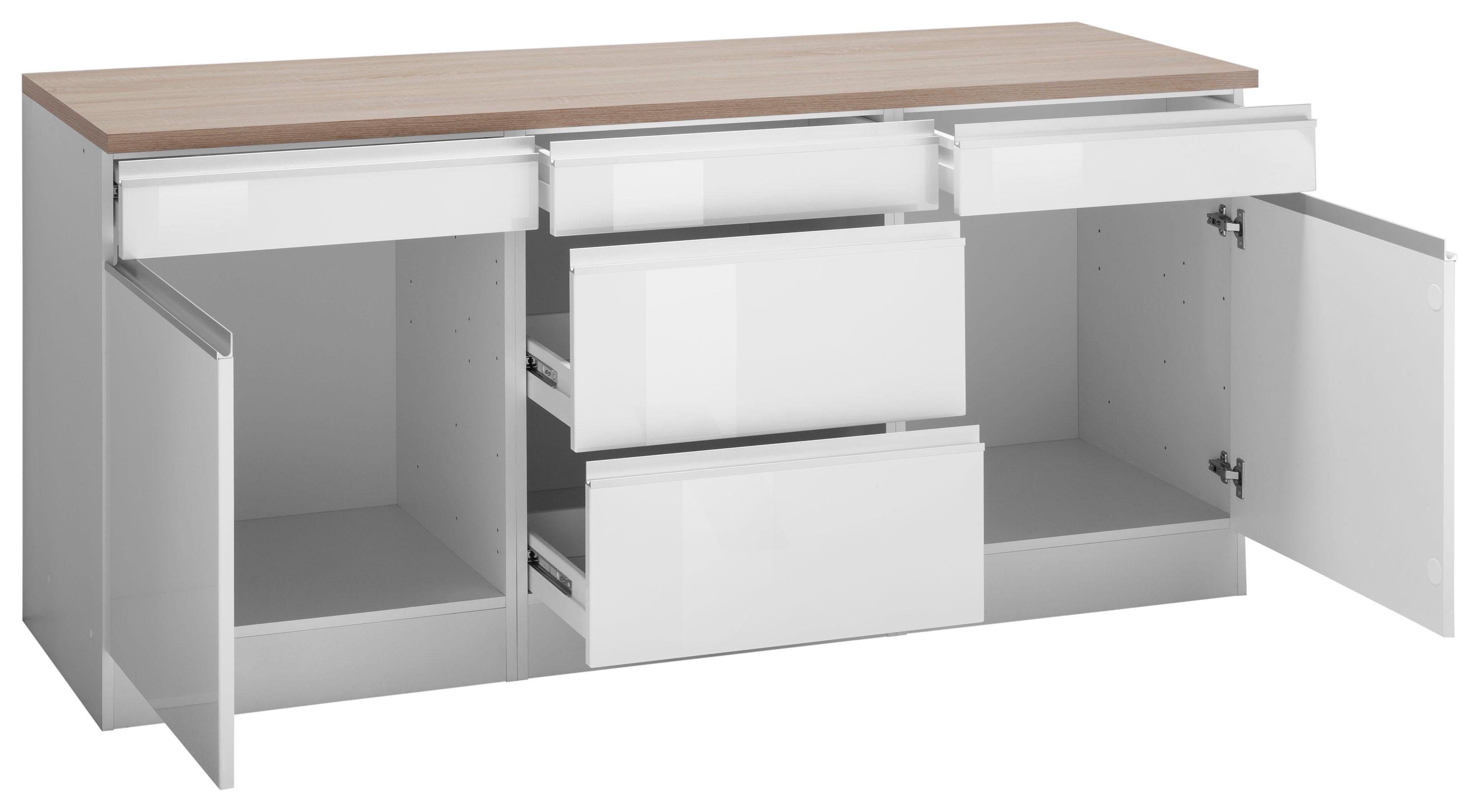 KOCHSTATION Unterschrank KS-Ohio Breite 180 cm – Bild 3 von 5