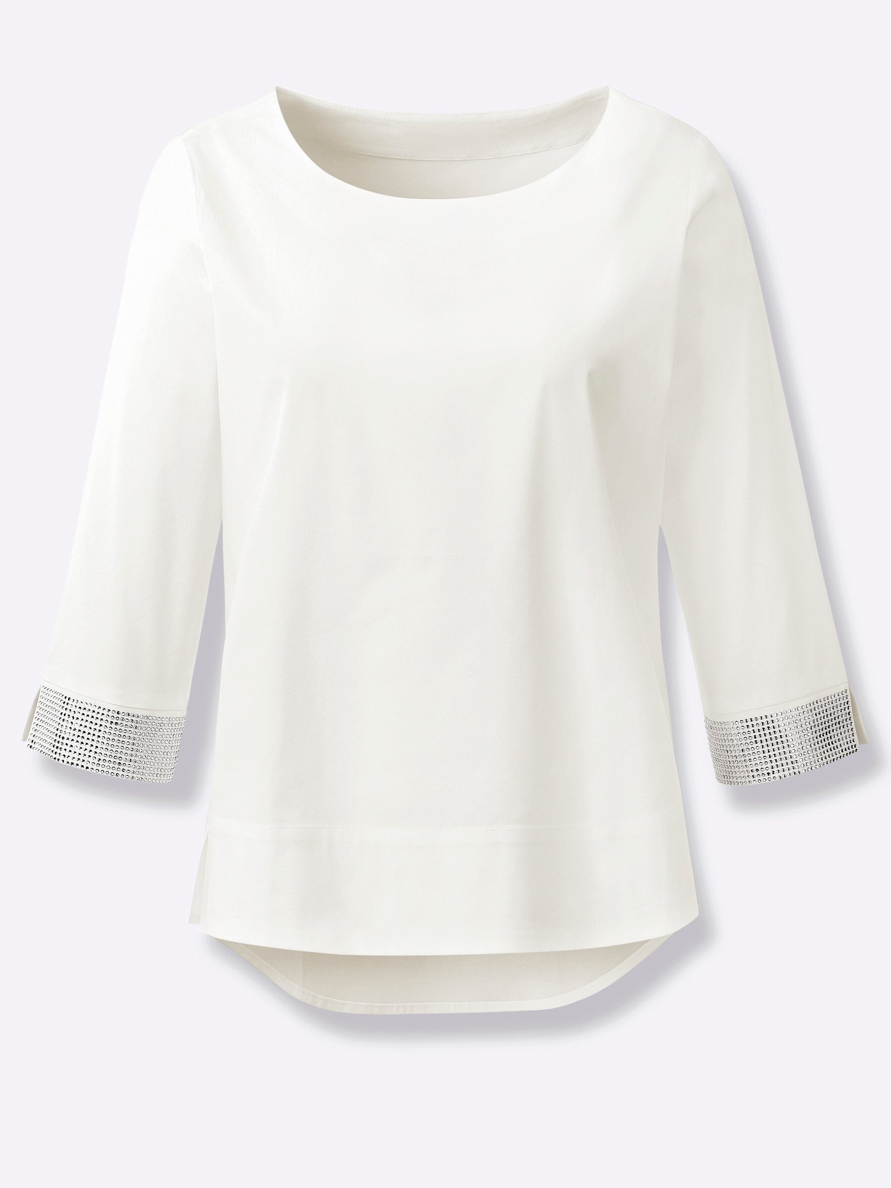 creation L Klassische Bluse Schlupfbluse 3/4-Arm